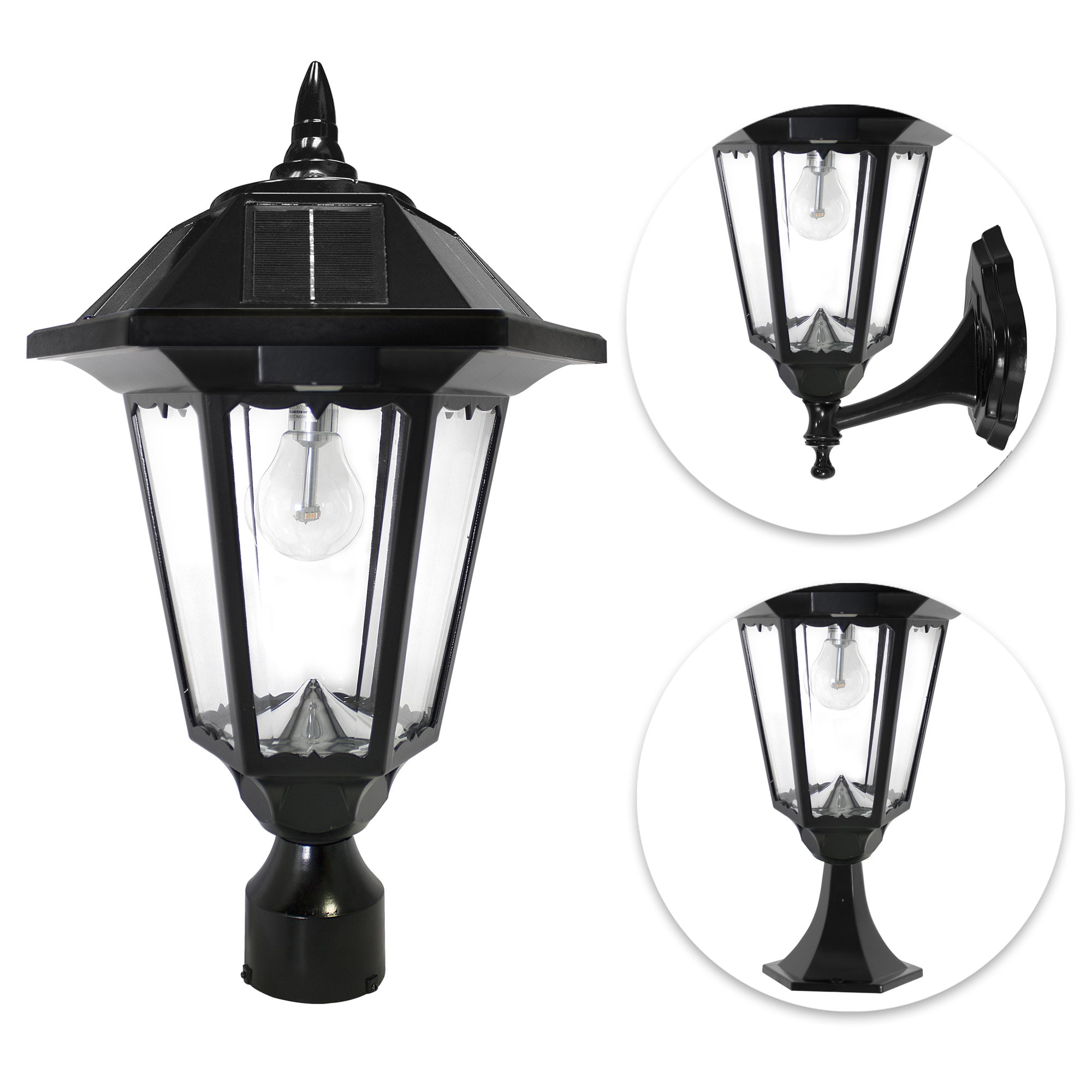 windsor solar wall light