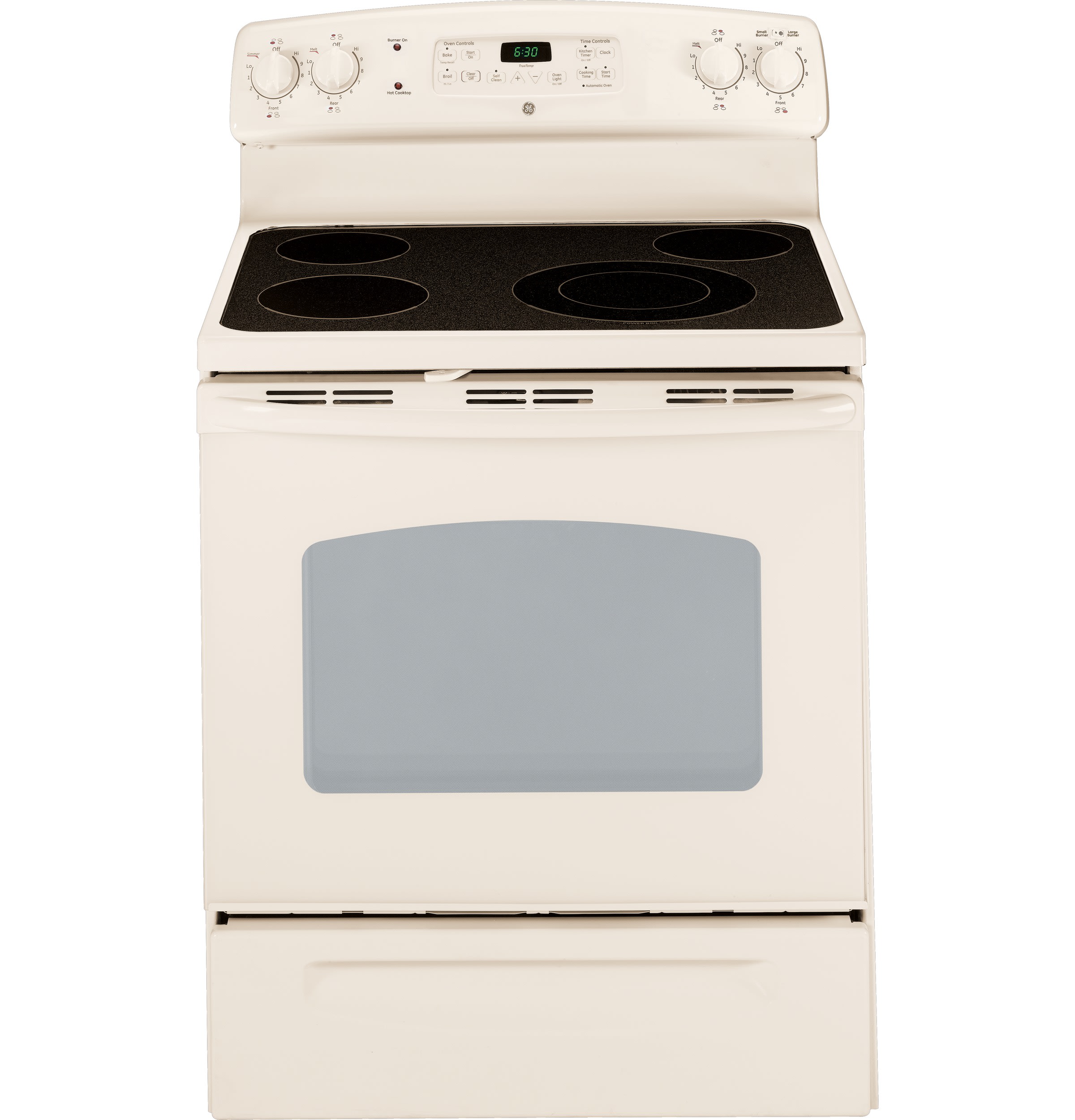 GE JB640SFSS Stainless Steel 30 Inch Wide 5.3 Cu. Ft. Free Standing  Electric Range with 9/6 Power Boil Element - VentingDirect.com