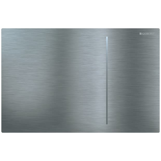 Geberit 115.620.FW.1 Sigma70 Flush Plate Brushed Stainless Steel