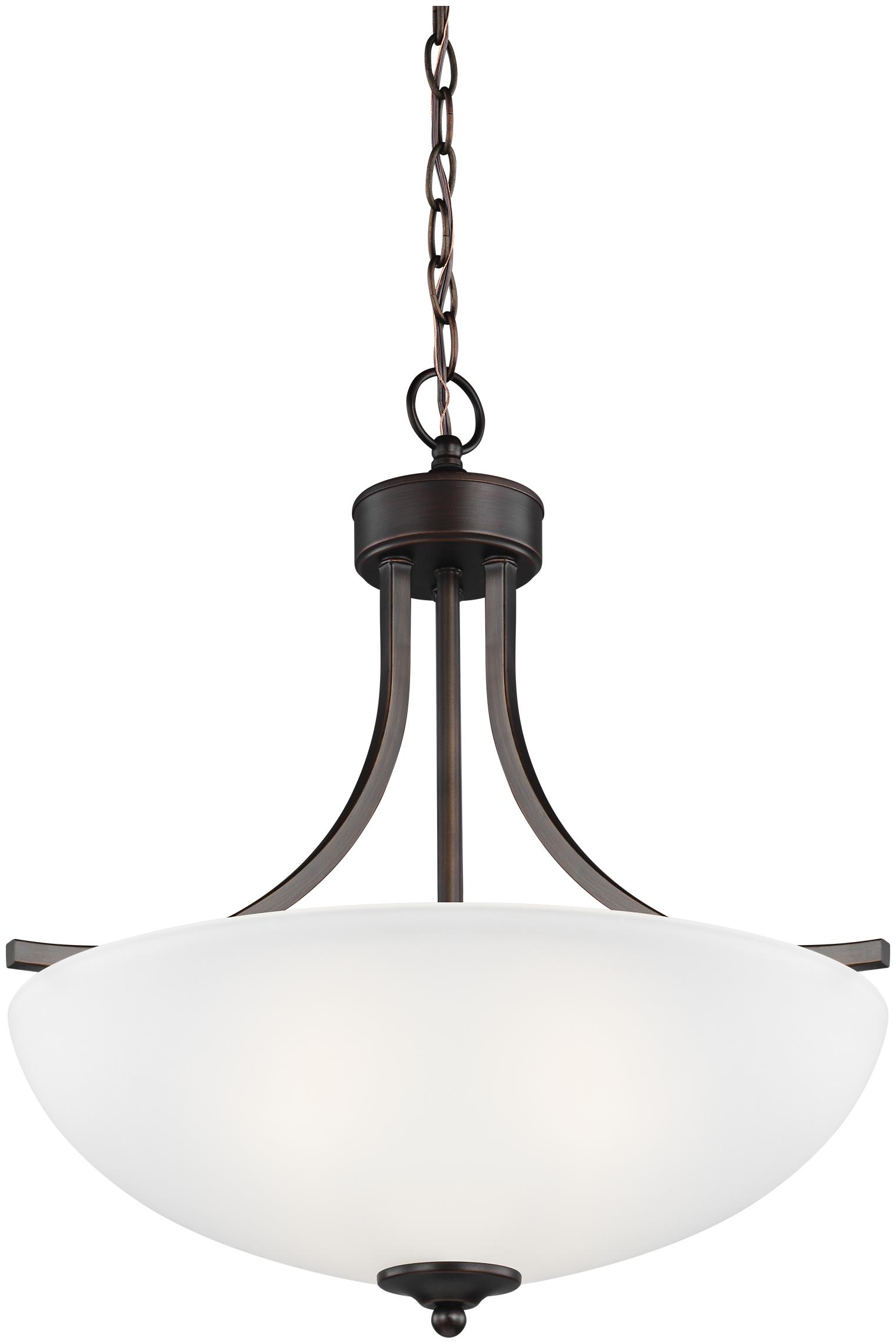 Generation Lighting 6616503EN3-848 Satin Brass Geary 3 Light
