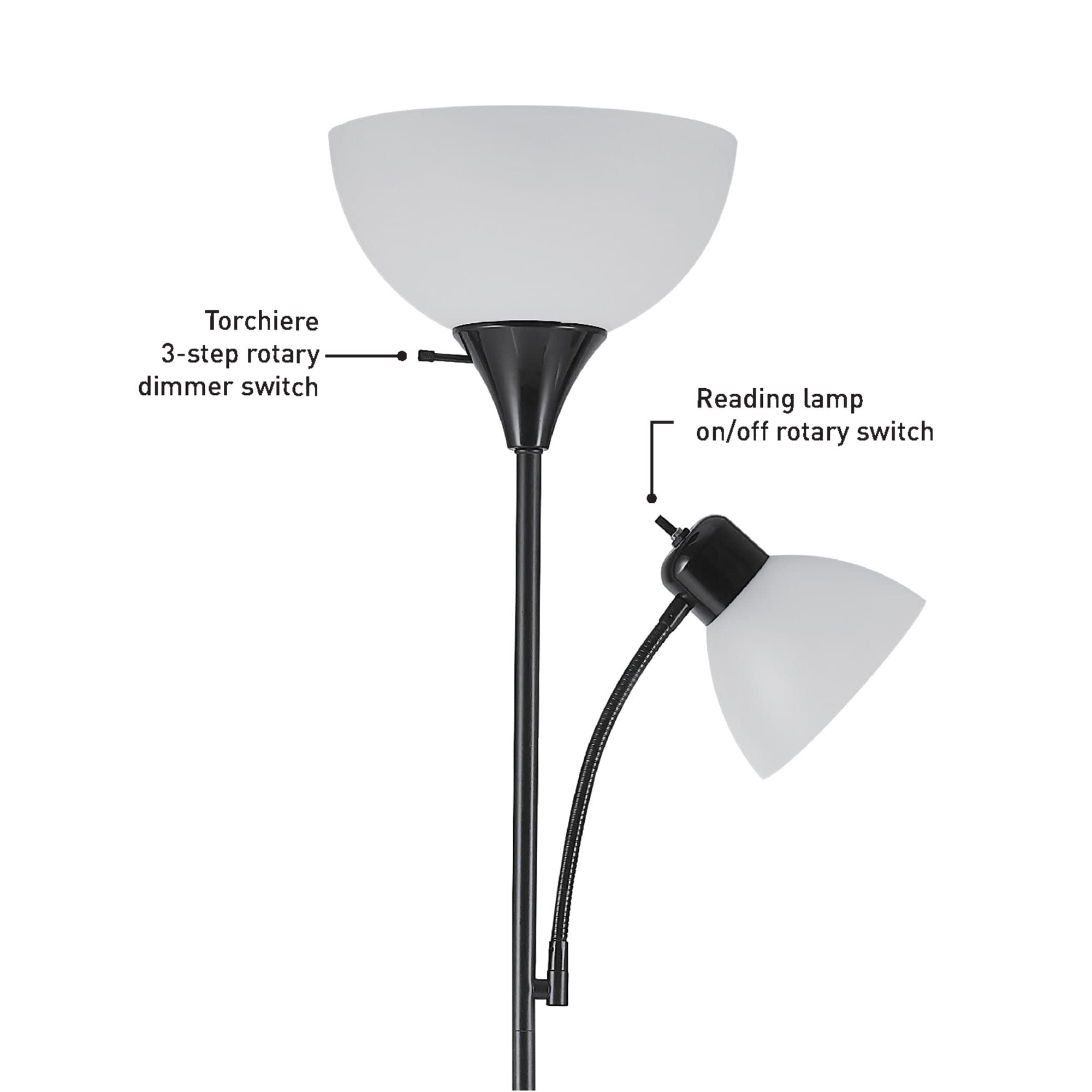 maxlite torchiere floor lamp