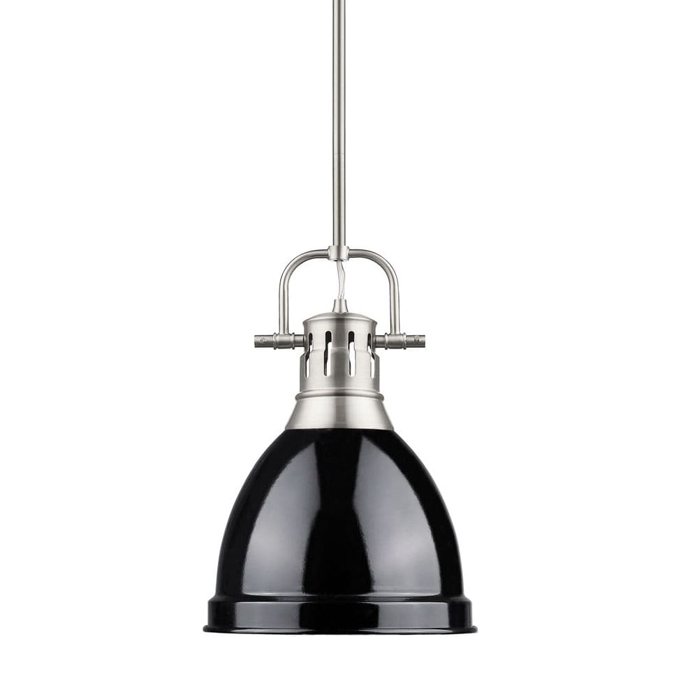 Golden Duncan Small Pendant with Rod Pewter 3604 S PW BK