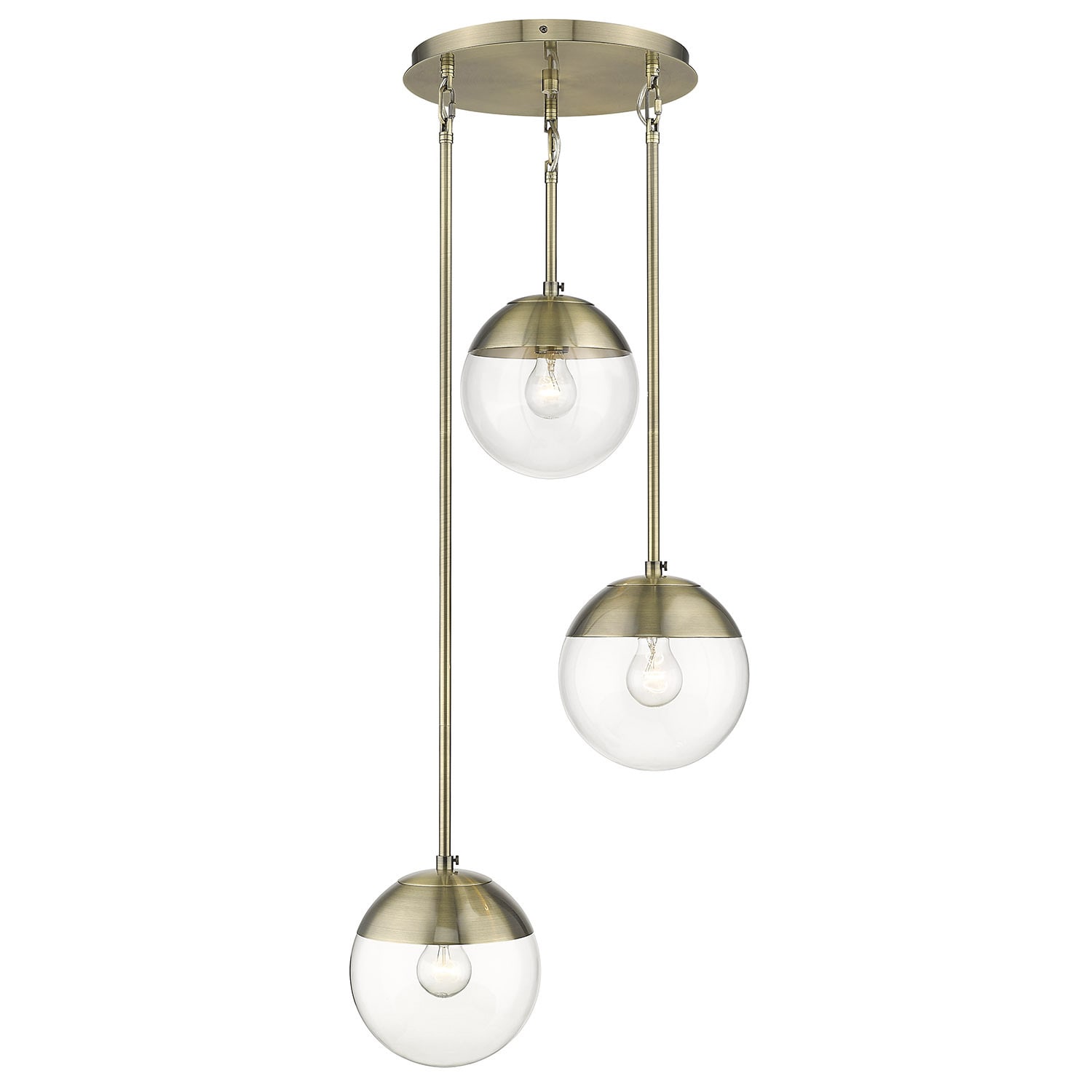 visconte pendant lights