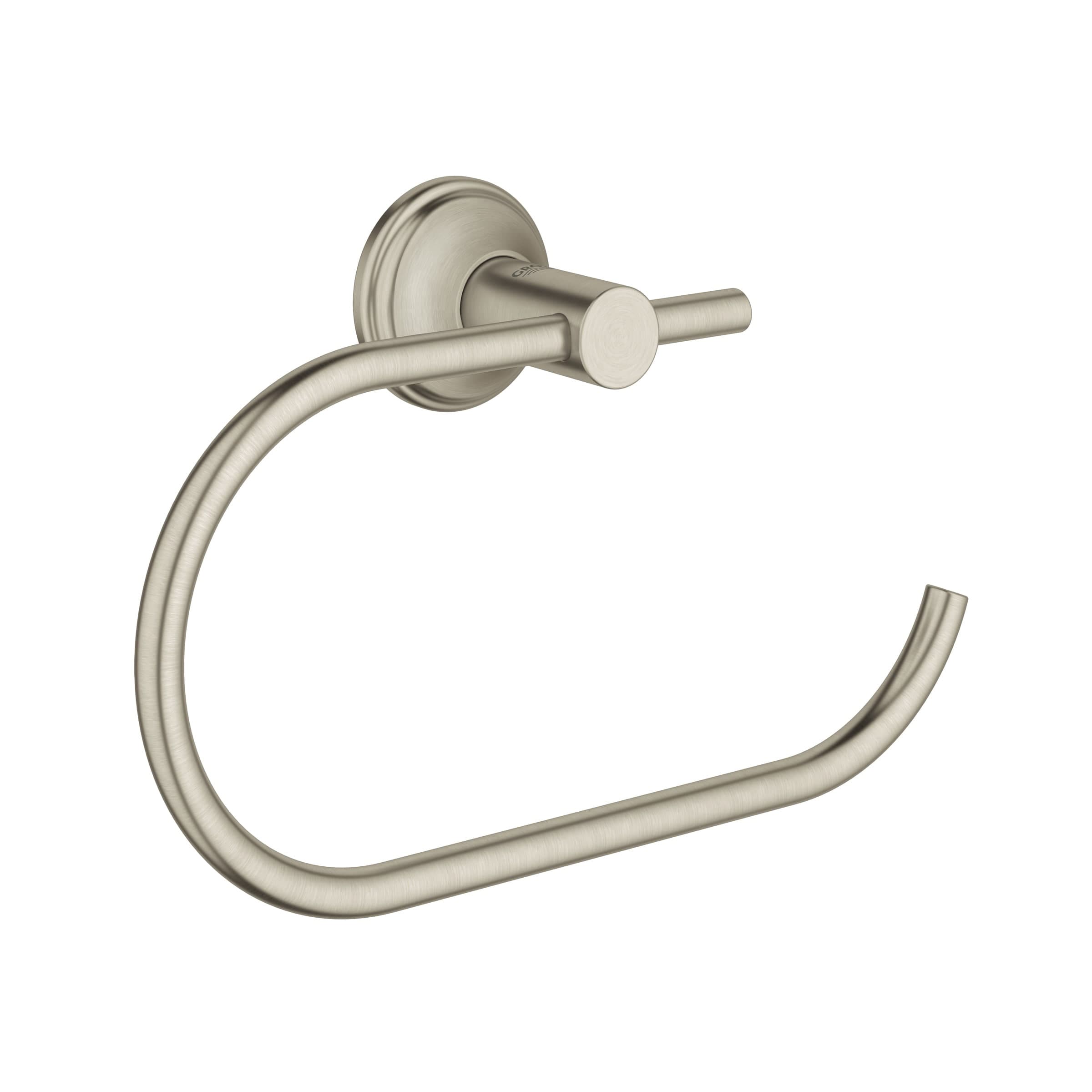 Grohe 40678 Fairborn Single Post Tissue Holder Brushed Nickel 