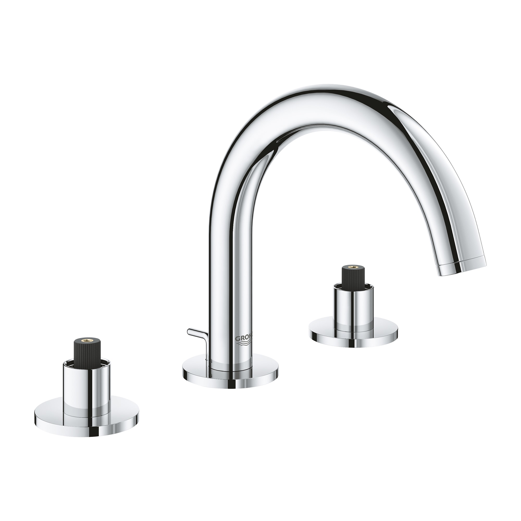 Grohe 20072003 Starlight Chrome Atrio 1 2 Gpm Widespread S Size