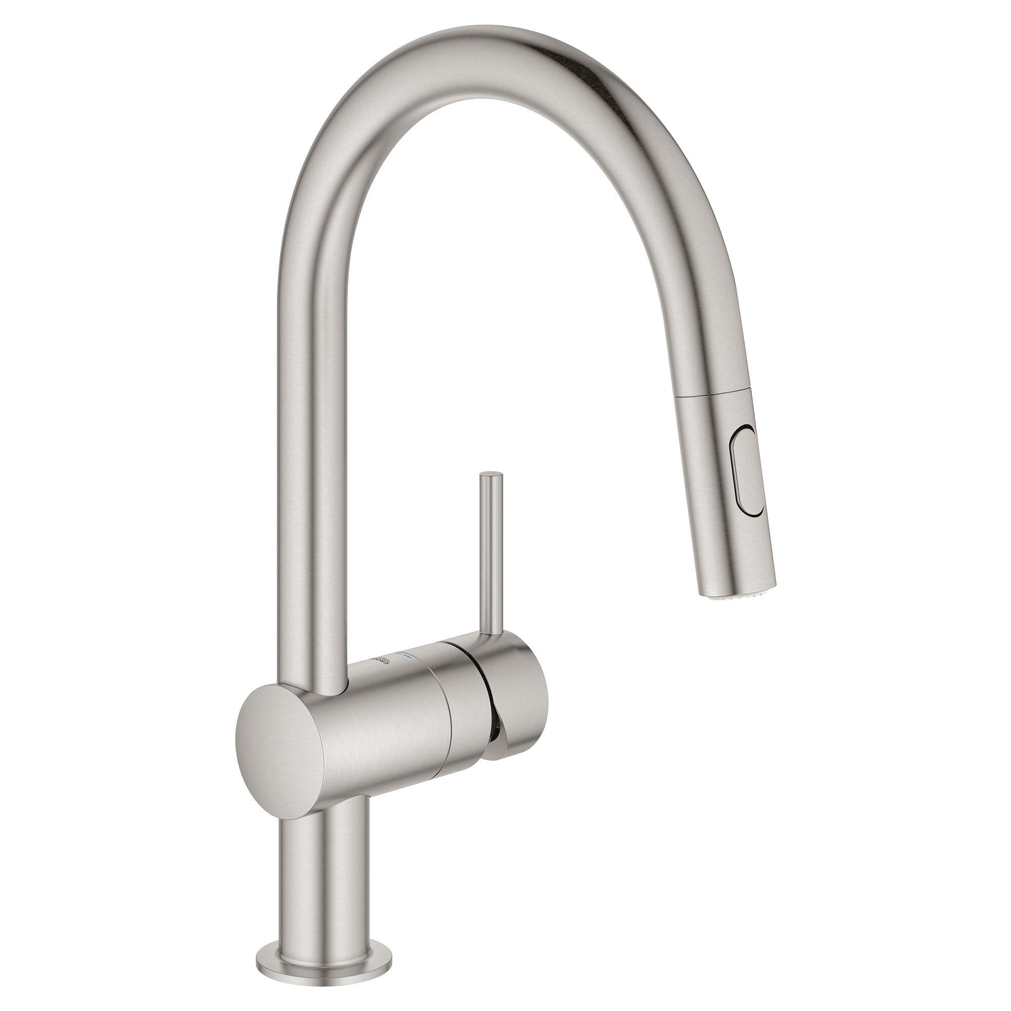 Single Hole Pull Down Kitchen Faucet