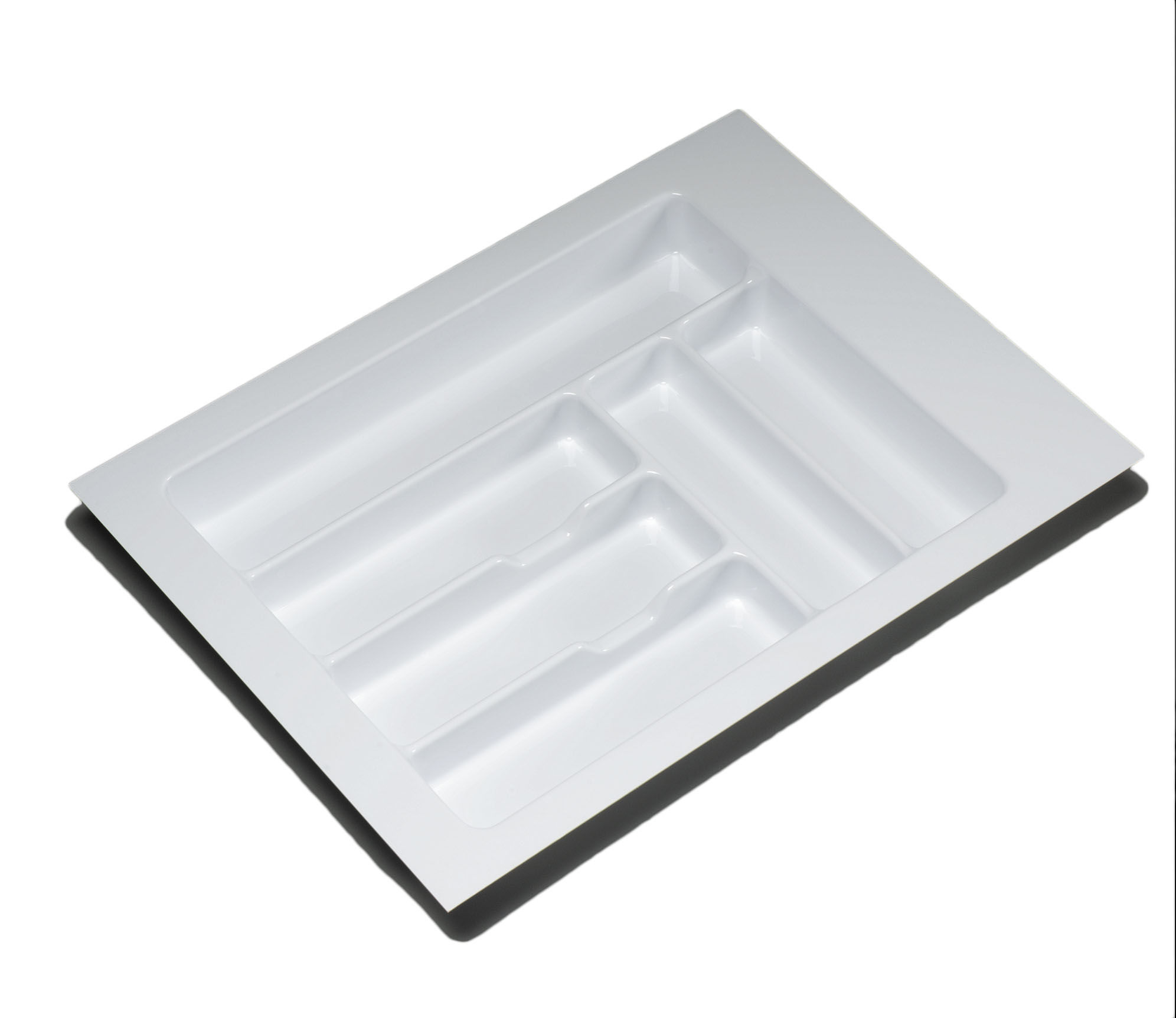 Hafele 556 61 710 White 9 75 Wide Trimmable Cutlery Drawer Insert