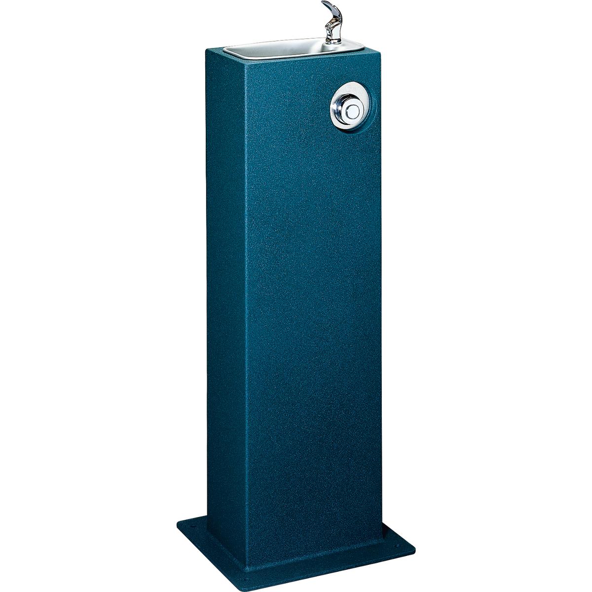Halsey Taylor 7604715217 Powder Coat Evergreen Endura 36 Floor Mounted Freeze Resistant Outdoor Rated Drinking Fountain With Sanitary Fr1 Valve Faucetdirect Com
