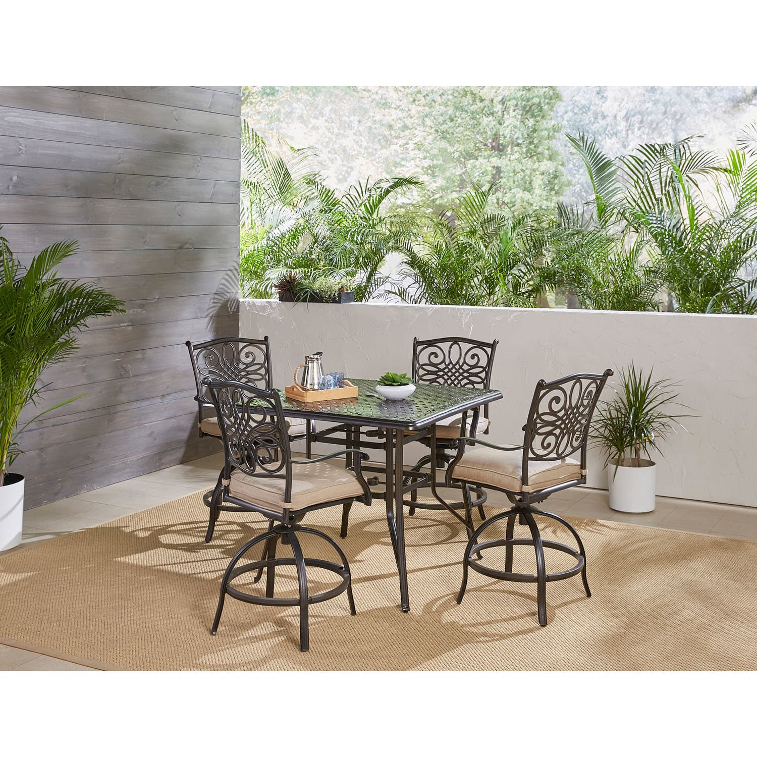 Hanover Sets Outdoor Furniture - TRADDN5PCSQBR