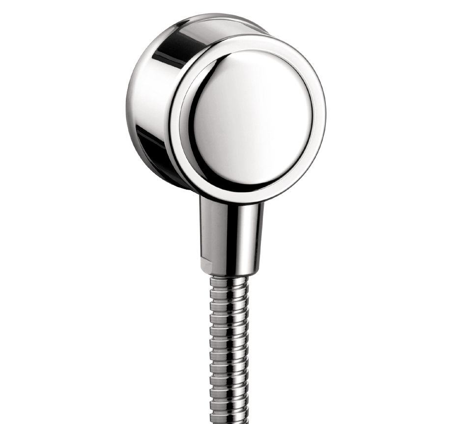 hansgrohe Fixfit S wall outlet hose connection chrome