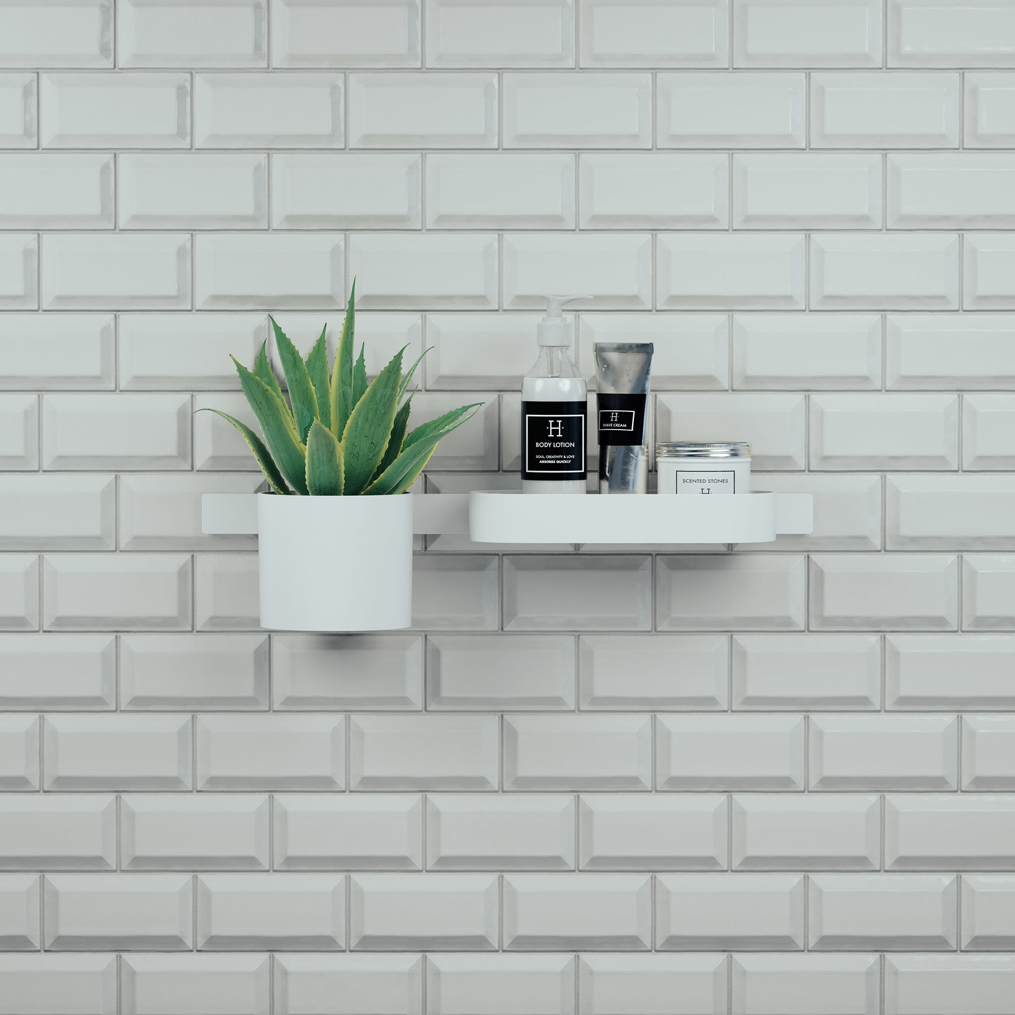 Hansgrohe 27913700 Matte White WallStoris 10