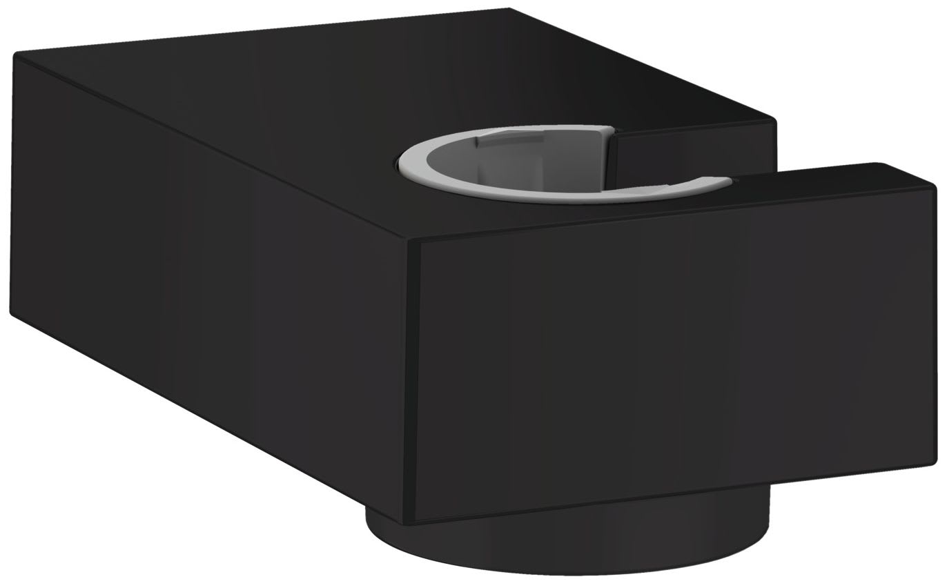 Hansgrohe 28387671 Matte Black Wall Mounted Hand Shower Holder 