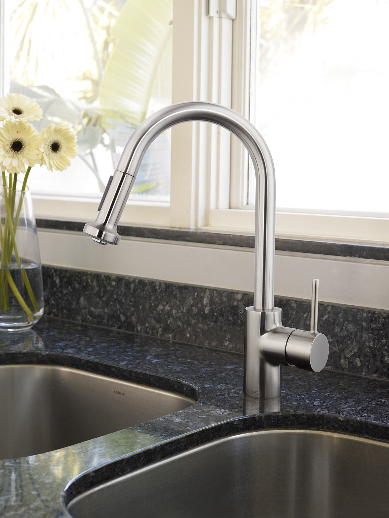 Hansgrohe 06801001 Chrome Talis S Variarc Pull Down Spray Kitchen Hansgrohe 06801001 Chrome Talis S Variarc Pull Down Spray Kitchen Faucet With Swivel Spout And Non Locking Faucetdirect Com