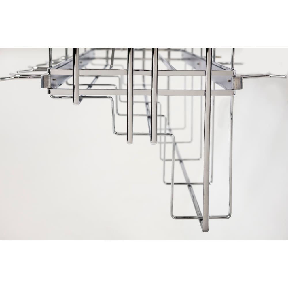 Get Hardware Resources SWS-PO21 Hanging Pan Organizer with Lid Storage