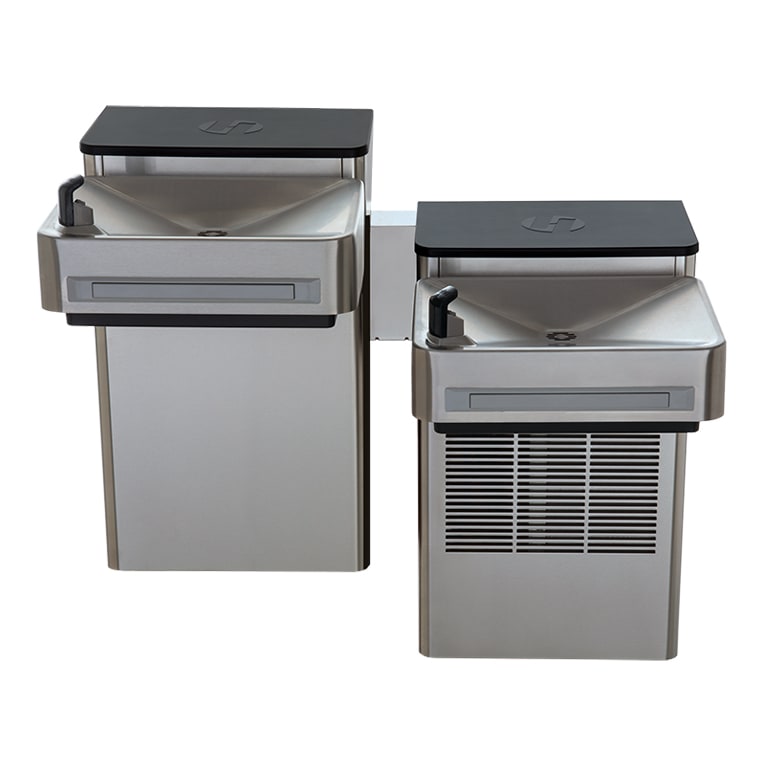 Haws 1211SF Wall Mounted Drinking Fountain - Stainless Steel For Sale Online
