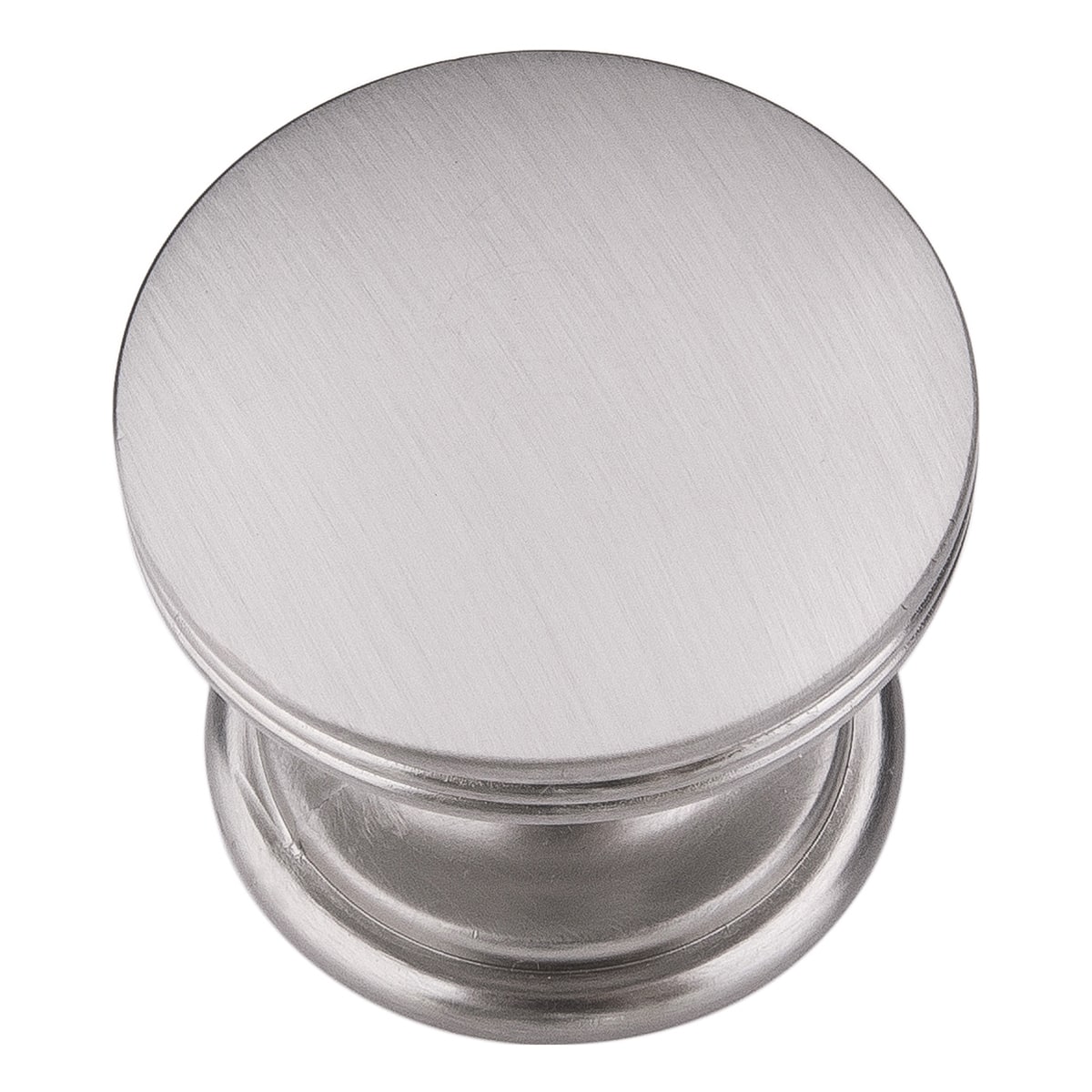 Satin Nickel 10 Each Hickory Hardware P2142-SN-10B American Diner Collection Knob 1-3/8 Inch Diameter Satin Nickel 10 Each Hickory Hardware P2142-SN-10B American Diner Collection Knob 1-3/8 Inch Diameter