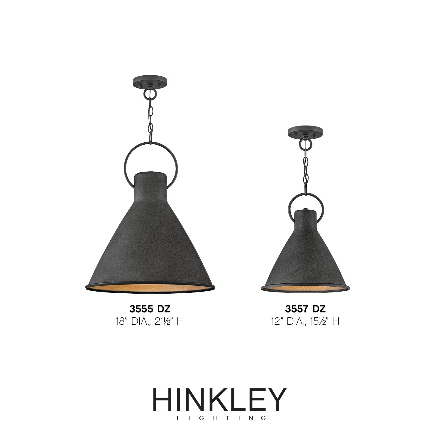 Hinkley Lighting 1167BK-LV Atwater 1 Light 22 Inch Tall LED