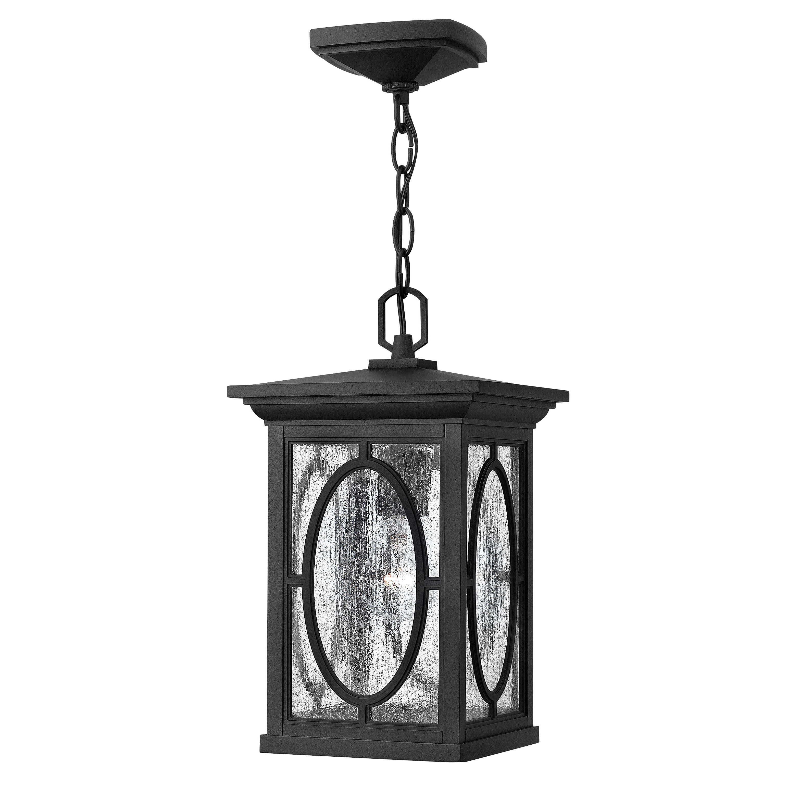 Hinkley Lighting 1492bk Black 1 Light Outdoor Lantern Pendant From