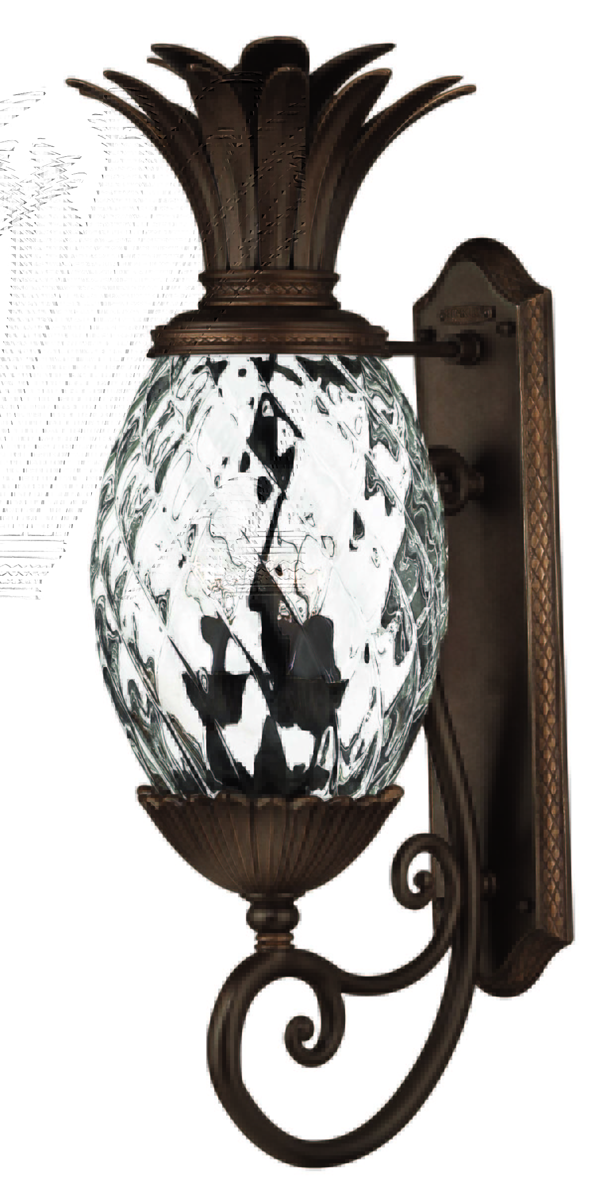 Hinkley Lighting 2224cb Copper Bronze 28 Height 3 Light Outdoor Wall Sconce From The Plantation Collection Faucetdirect Com
