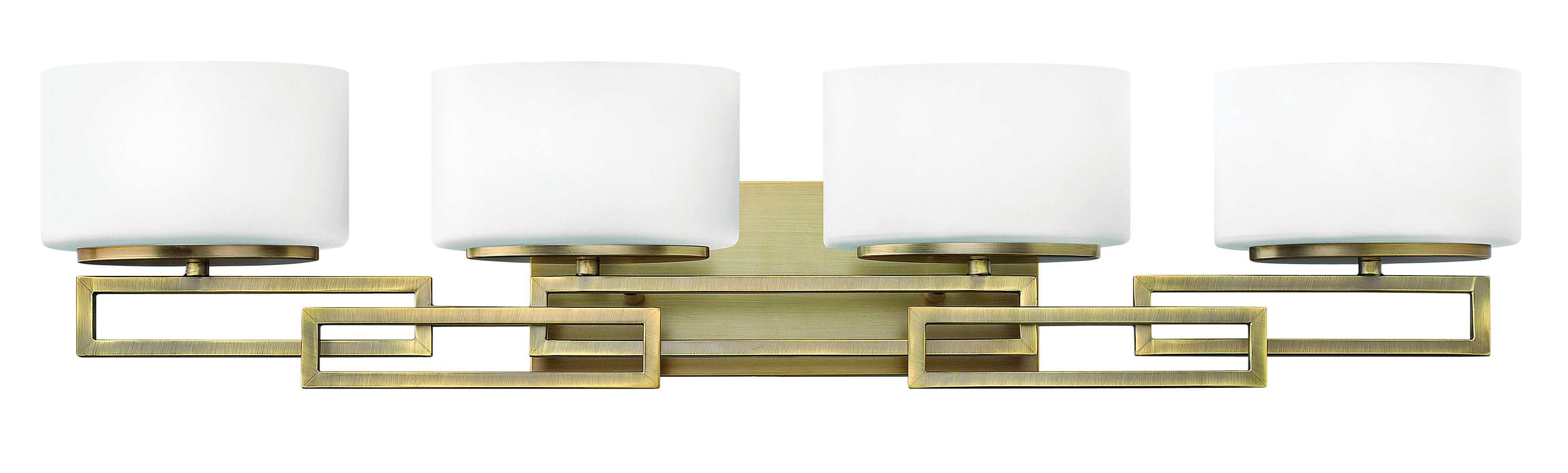 Hinkley Lighting 5104an Antique Nickel 4 Light Bathroom Vanity Hinkley Lighting 5104an 4 Light Bathroom Vanity