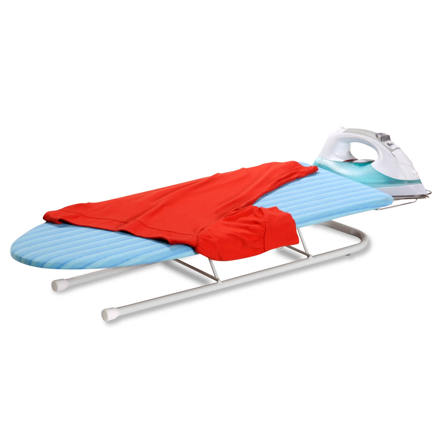 Honey-Can-Do BRD-01435 Deluxe Tabletop Ironing Board w/Retractable Iron Rest 