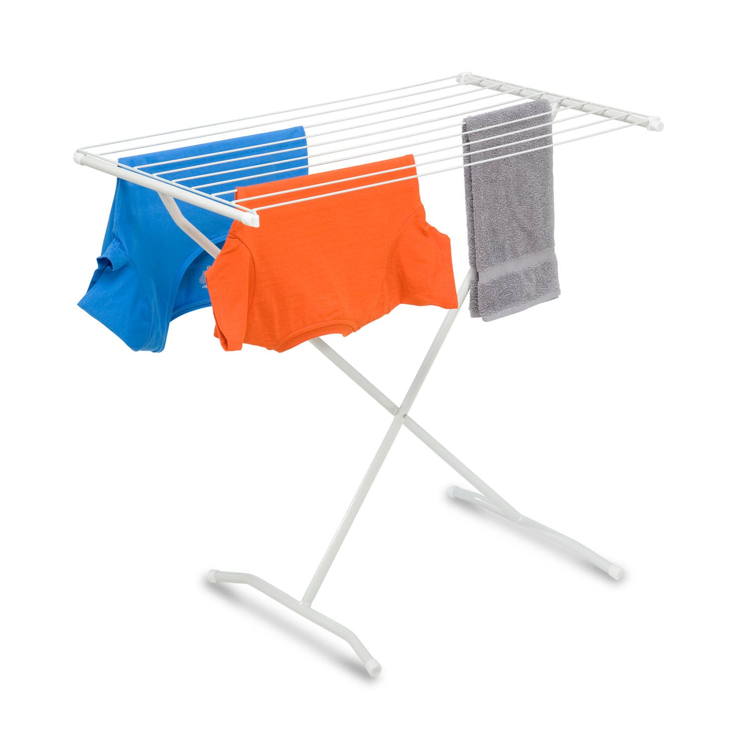 Honey Can Do DRY 01227 White Steel Folding X Frame Clothes Drying