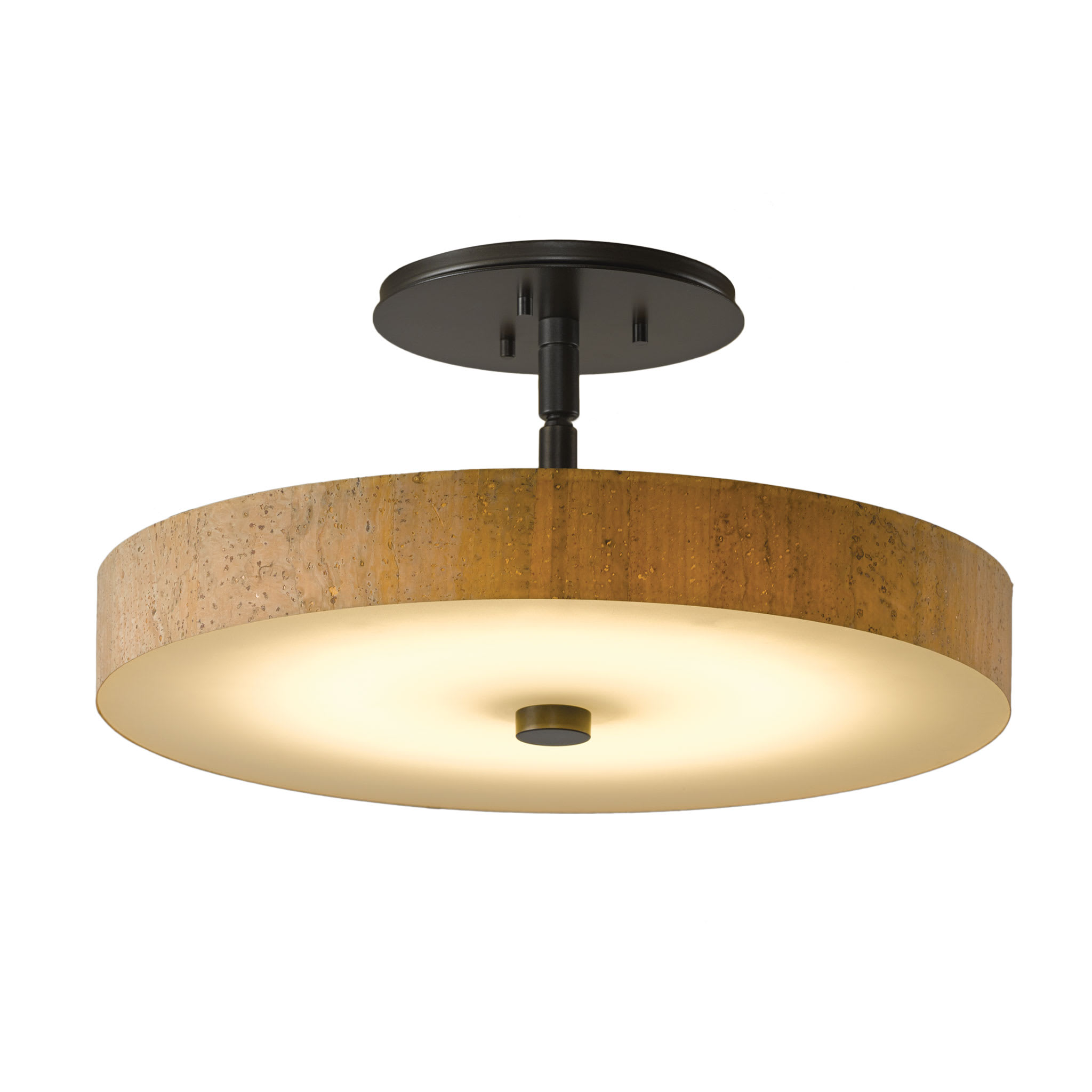 Hubbardton Forge 126803 Led 08 Sg1971 Burnished Steel Cork Disq