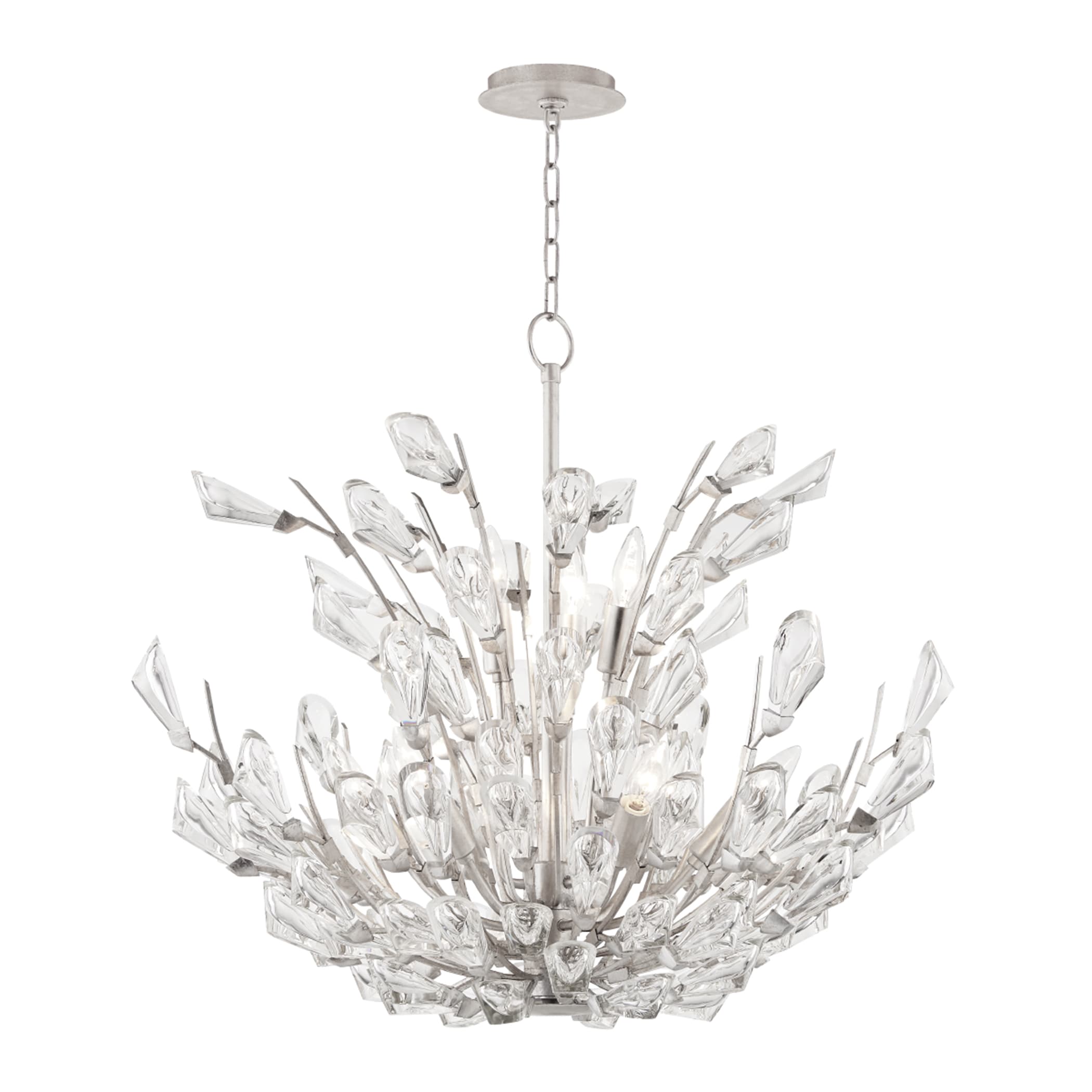 Hudson Valley Lighting 7228-SL Silver Tulip 9 Light 28