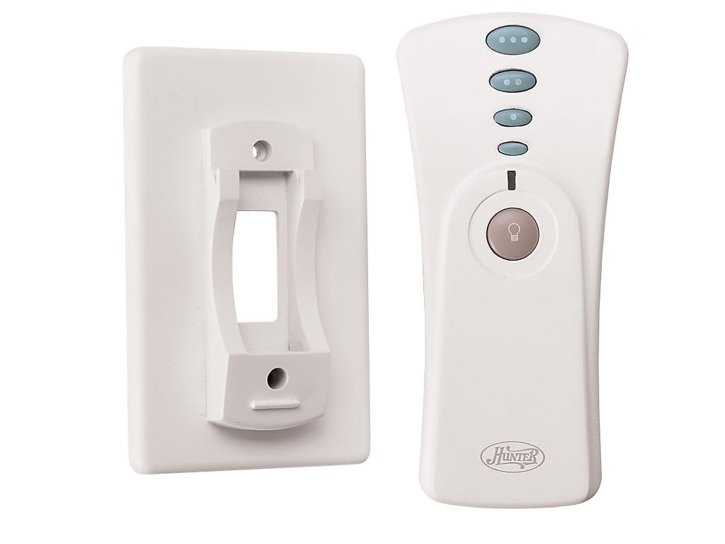 Hunter 27206 White Universal Remote Control For Fans Hunter 27206 White Universal Remote Control For Fans Lightingdirect Com