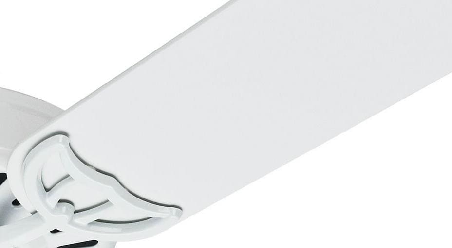 Hunter 53039 White Summer Breeze 52