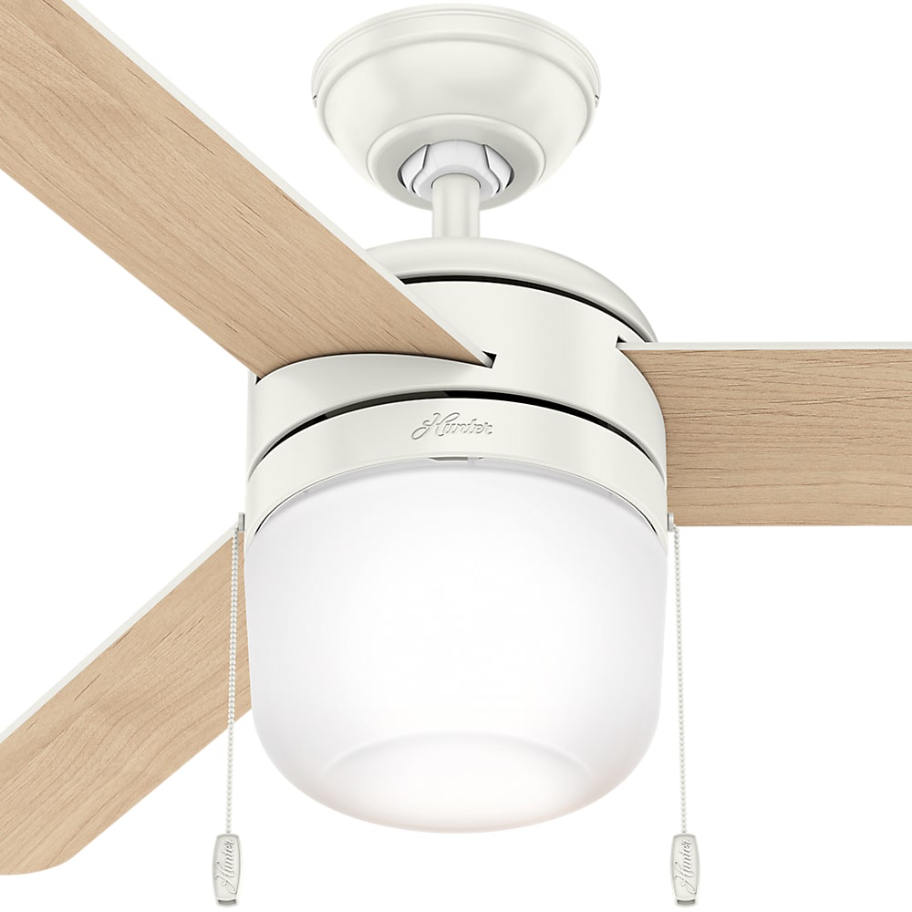 Hunter 59404 Matte Black Acumen 52 3 Blade Indoor Ceiling Fan