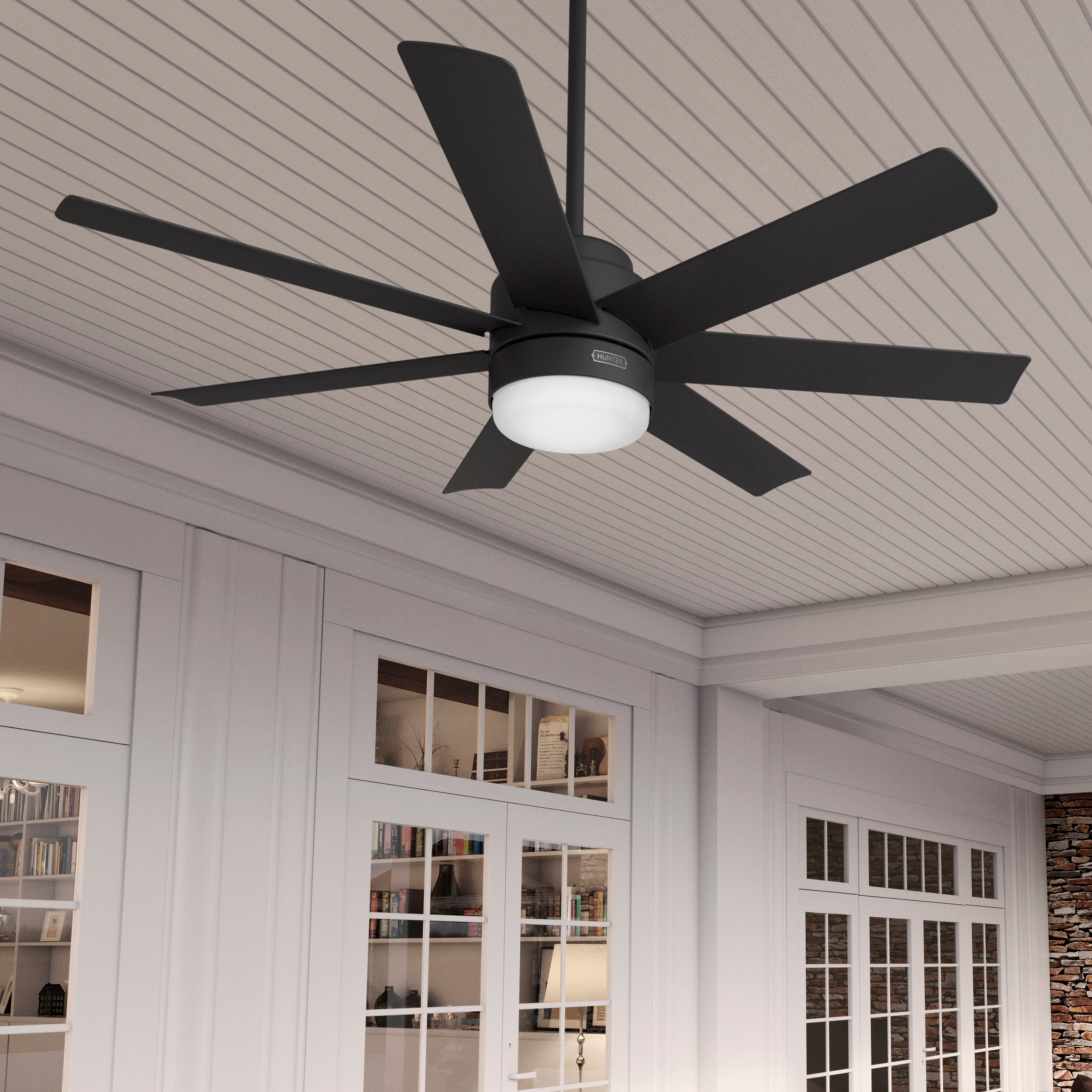 Hunter 52376 Matte Silver Brazos 52
