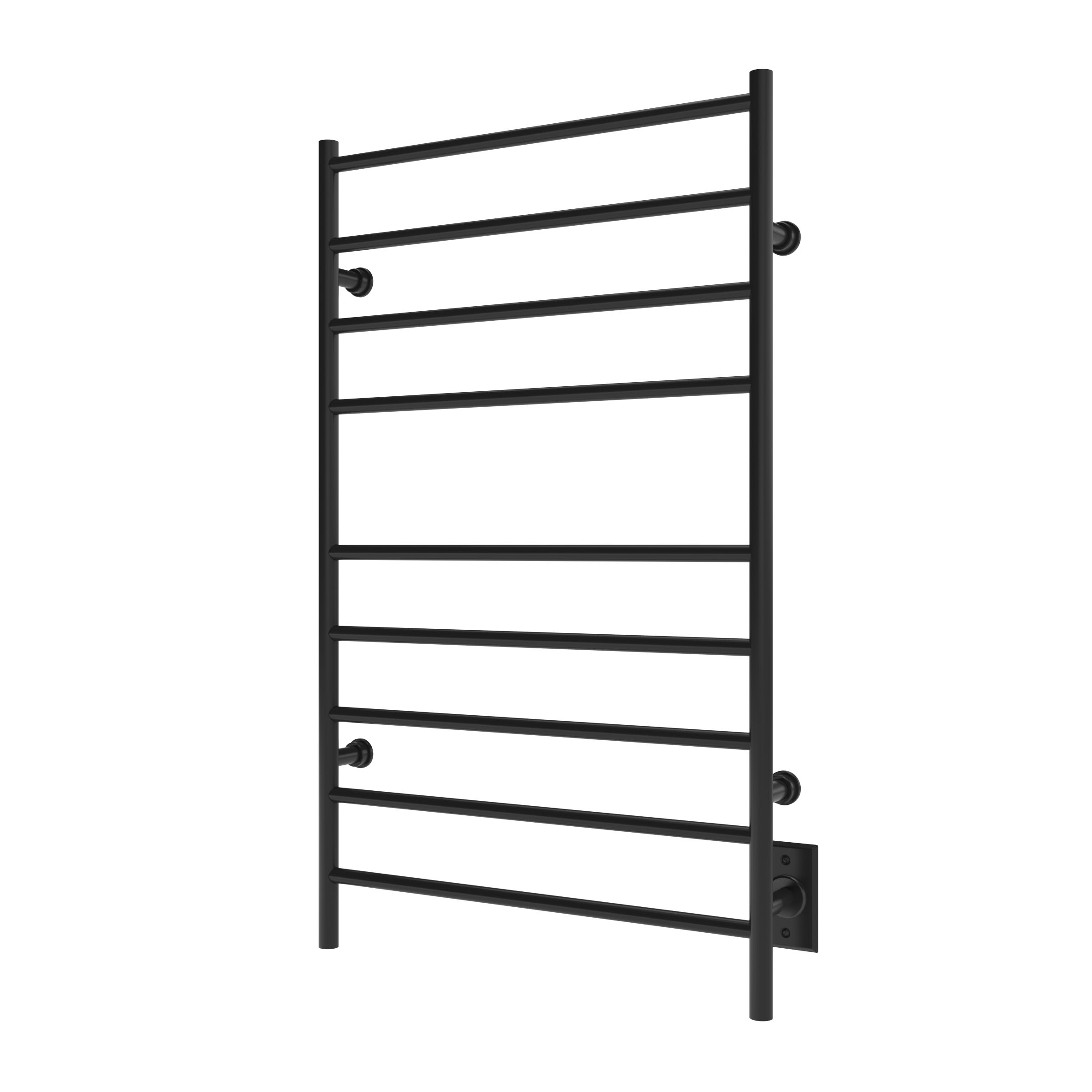 ICO Bath K4035W Matte Black Kontour 24 W x 40 H 110 V Hardwired Stainless  Steel Towel Warmer - Faucet.com