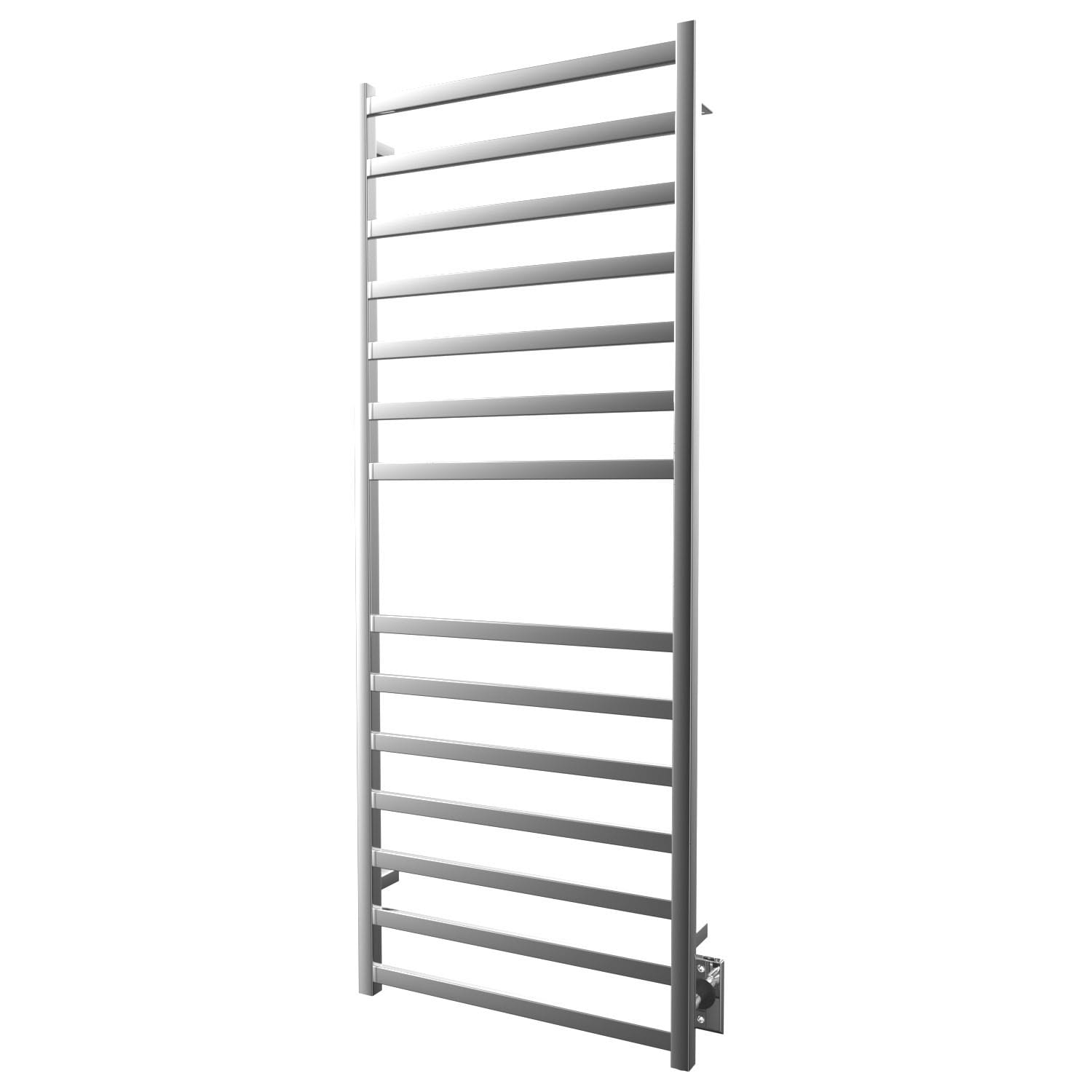 ICO Bath K6055W Matte Black Kontour 24 W x 60 H 110 V Hardwired Stainless  Steel Towel Warmer - FaucetDirect.com