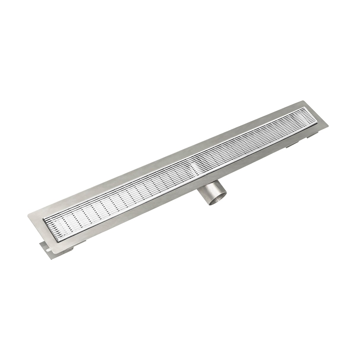 side shower drain