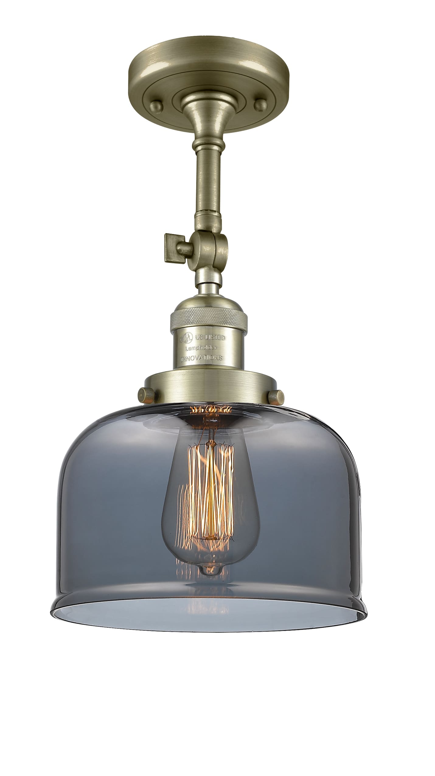 Innovations 201F-PC-G78 1 Light Semi-Flush Mount Polished Chrome Innovations 201F-PC-G78 1 Light Semi-Flush Mount Polished Chrome