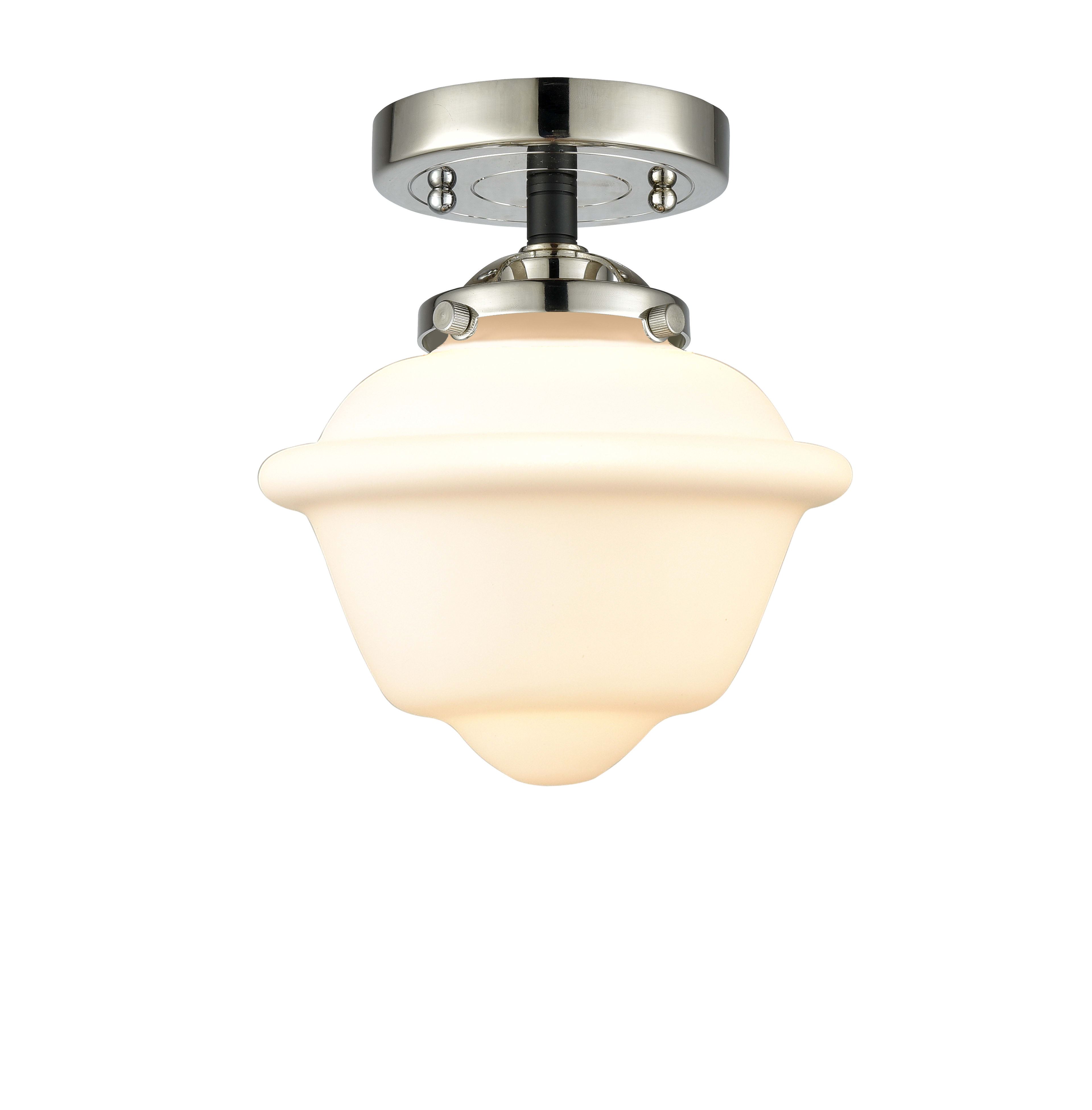 Innovations Lighting 284-1S-OB-G531-LED Small Oxford 1 Light Mini Pendant Part of The Nouveau Collection 