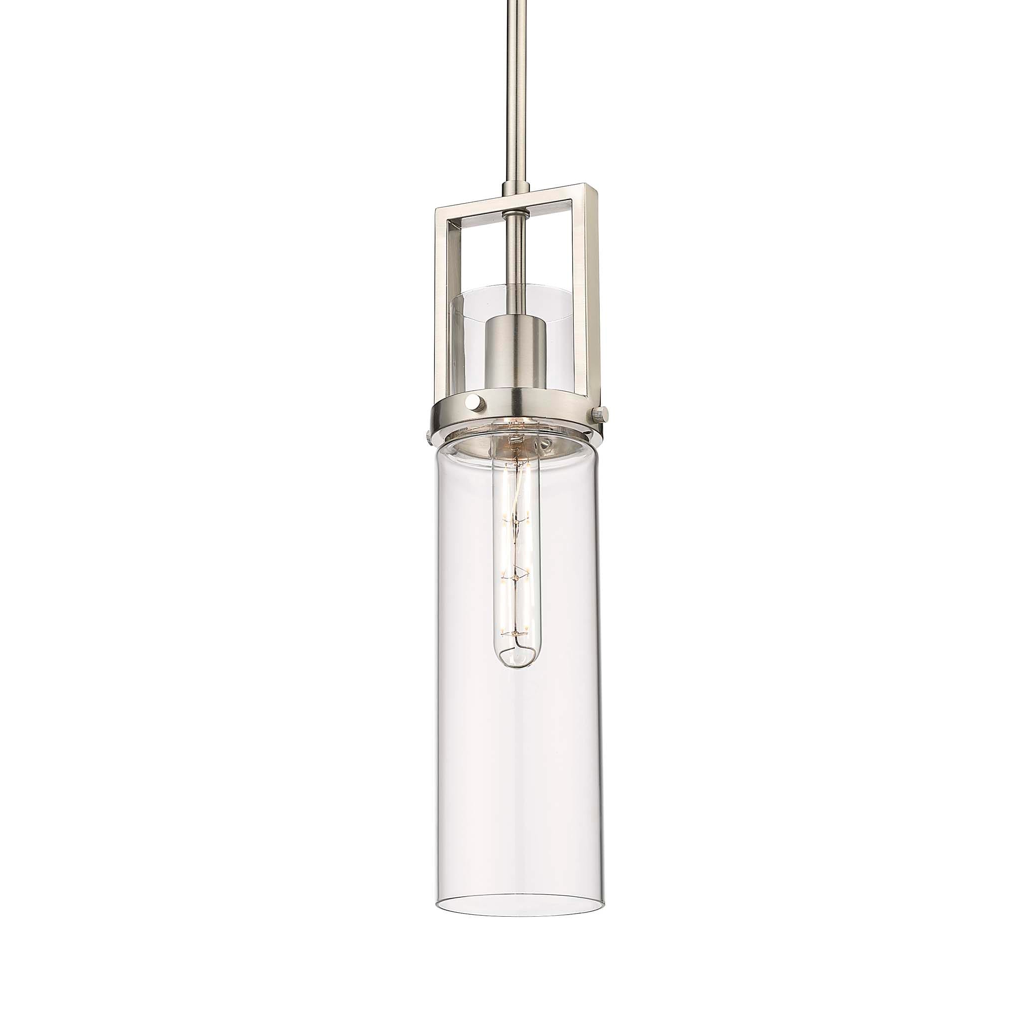 小物 utopia Innovations Lighting 426-1S-SN-G426-15CL Satin Nickel