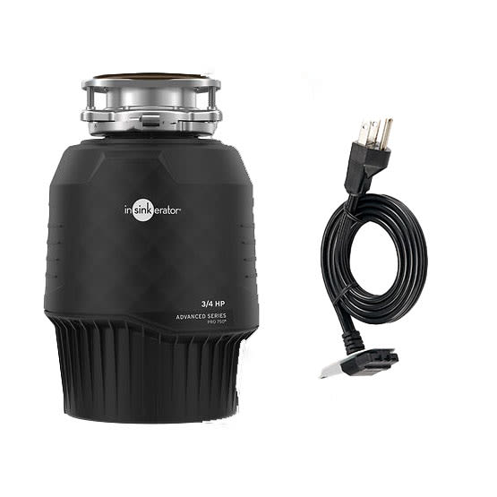 In-Sink-Erator Pro 750 Garbage Disposal With Cord, 3/4 Hp In-Sink-Erator Pro 750 Garbage Disposal With Cord, 3/4 Hp