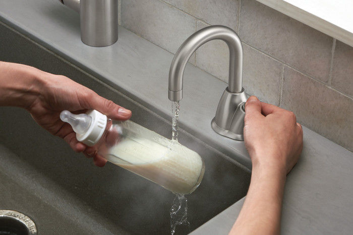 InSinkErator HHOT100SNSS Satin Nickel Invite Instant Hot ...