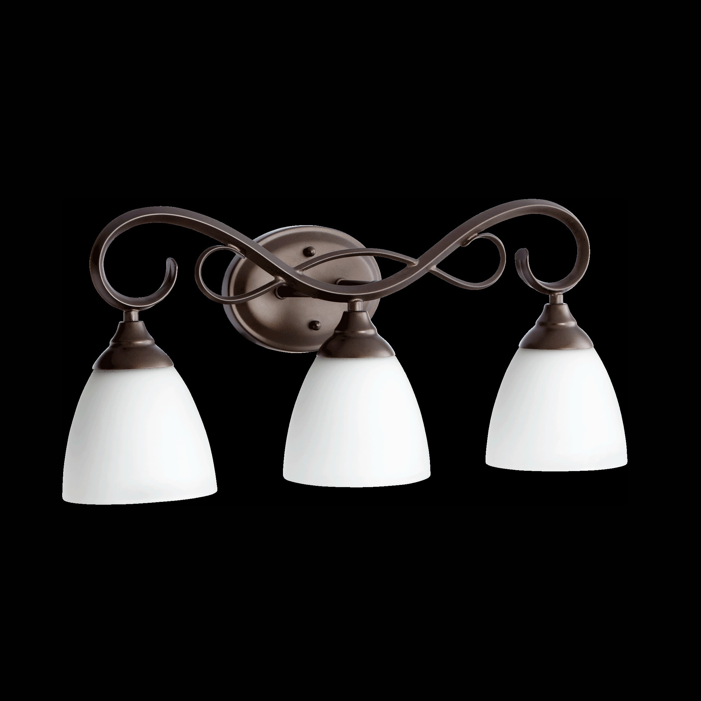 James Allan QIBF48449OB Oiled Bronze Zeta 3 Light Bathroom