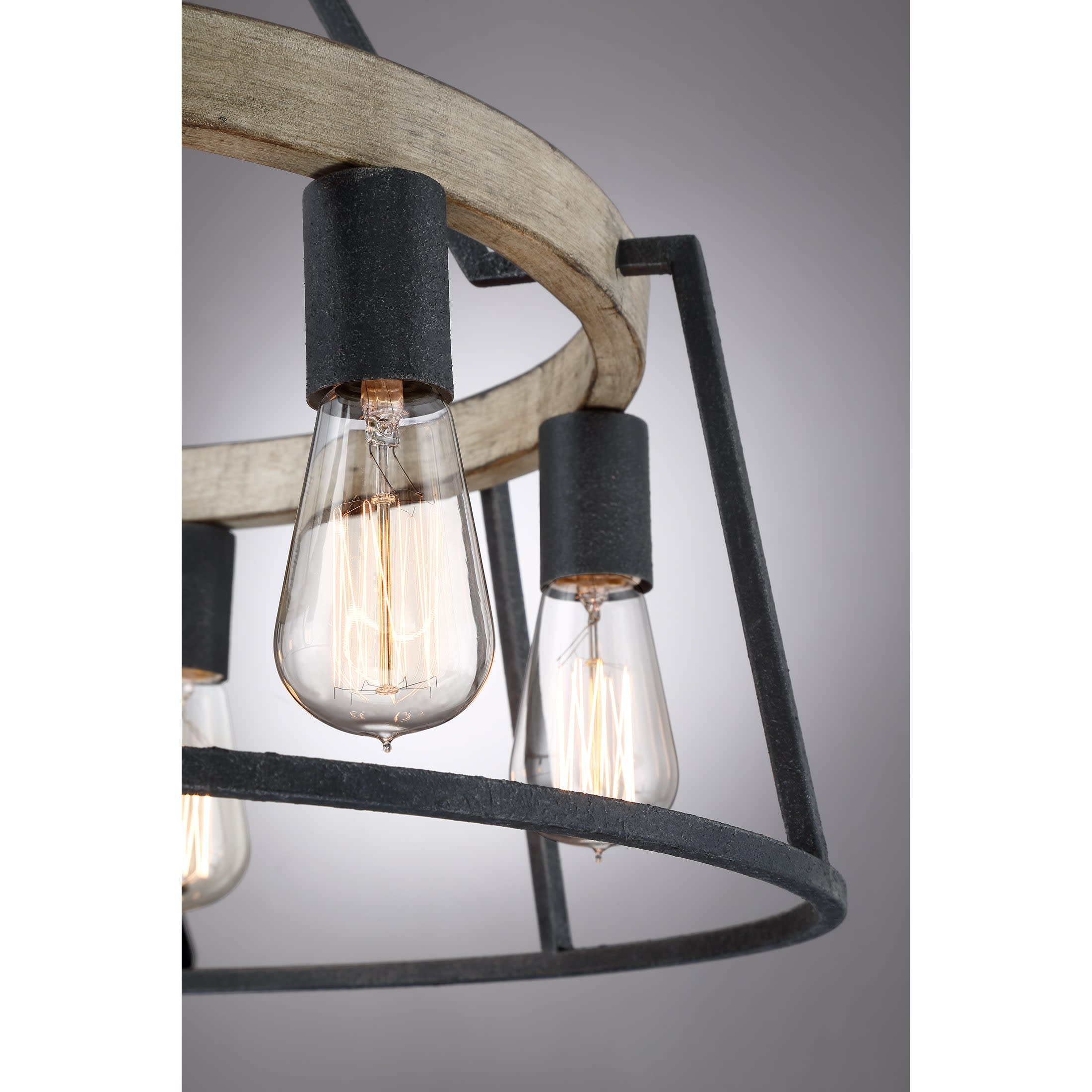 James Allan MVCH2639GRA Grey Ash Logan 6 Light 25