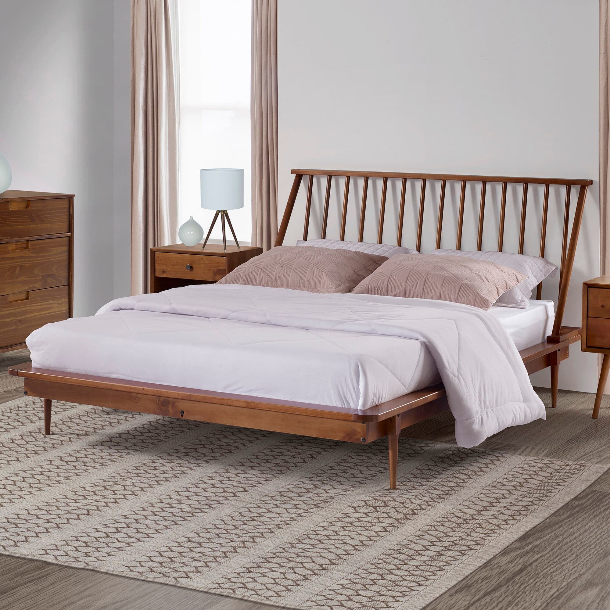 James Allan WEIF31494WA Walnut Charlotte Mid-Century Modern