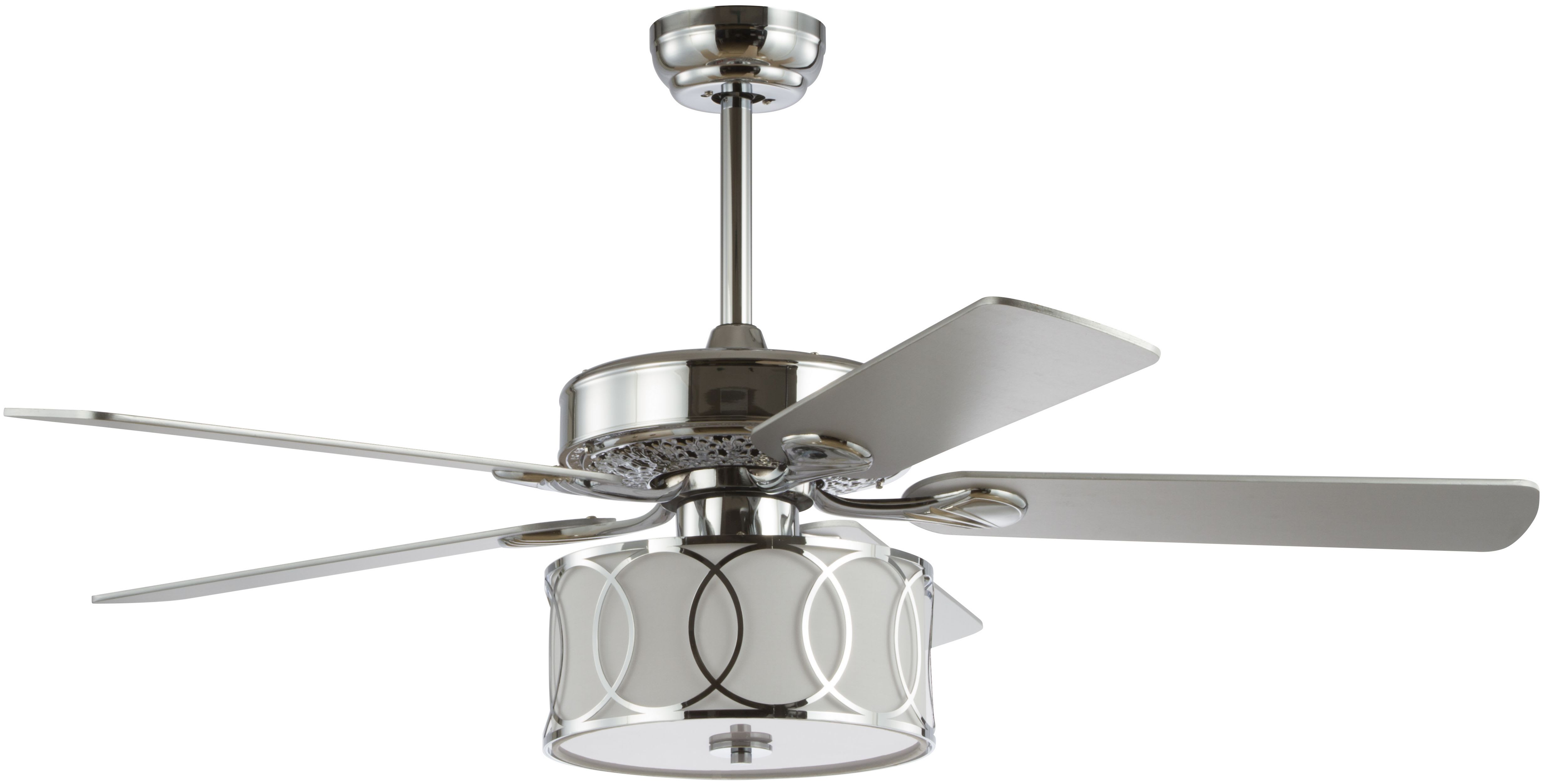 JONATHAN Y Lighting JYL9607A Chrome Circe 52