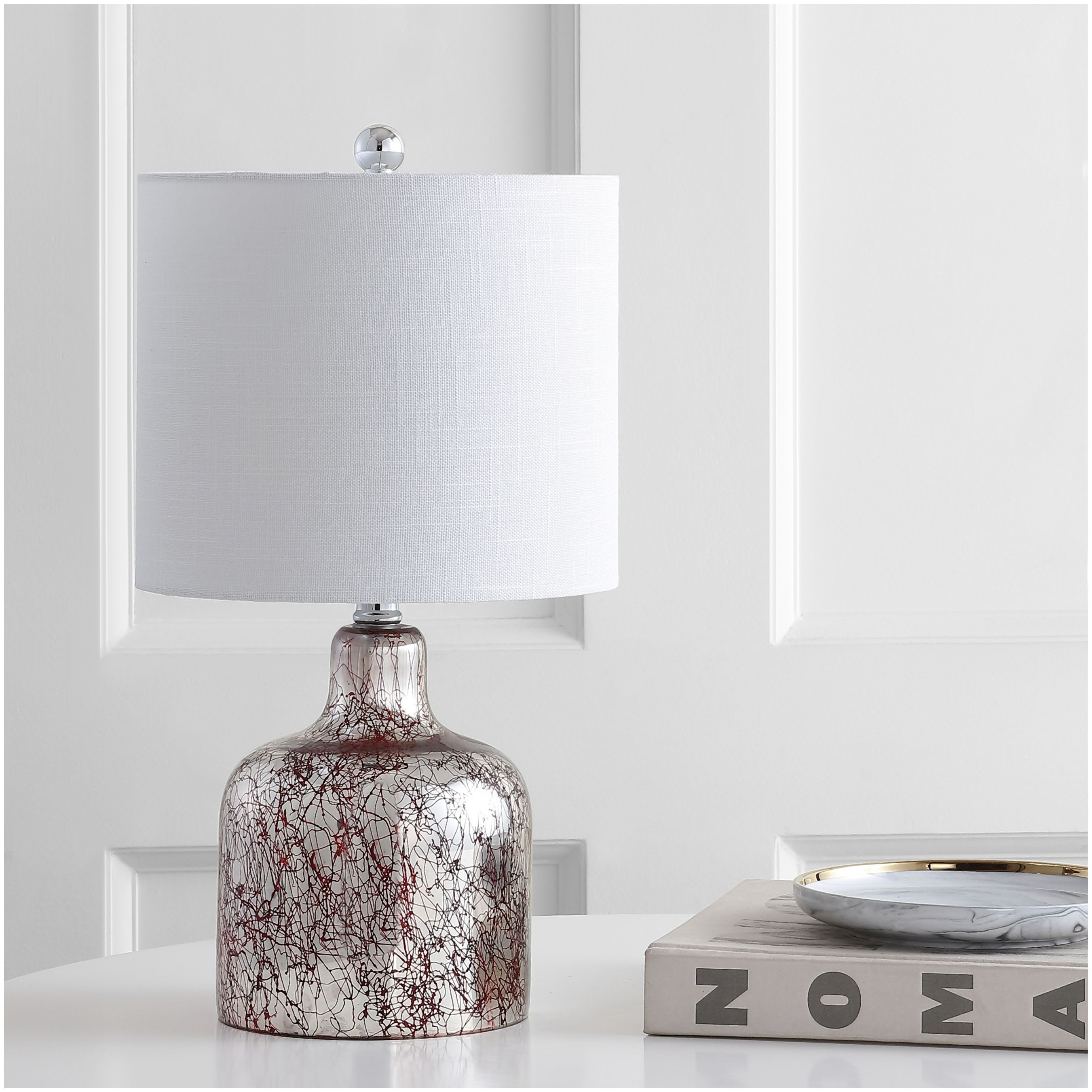 JONATHAN Y Lighting JYL1036A Chrome / Gold Gemma 19