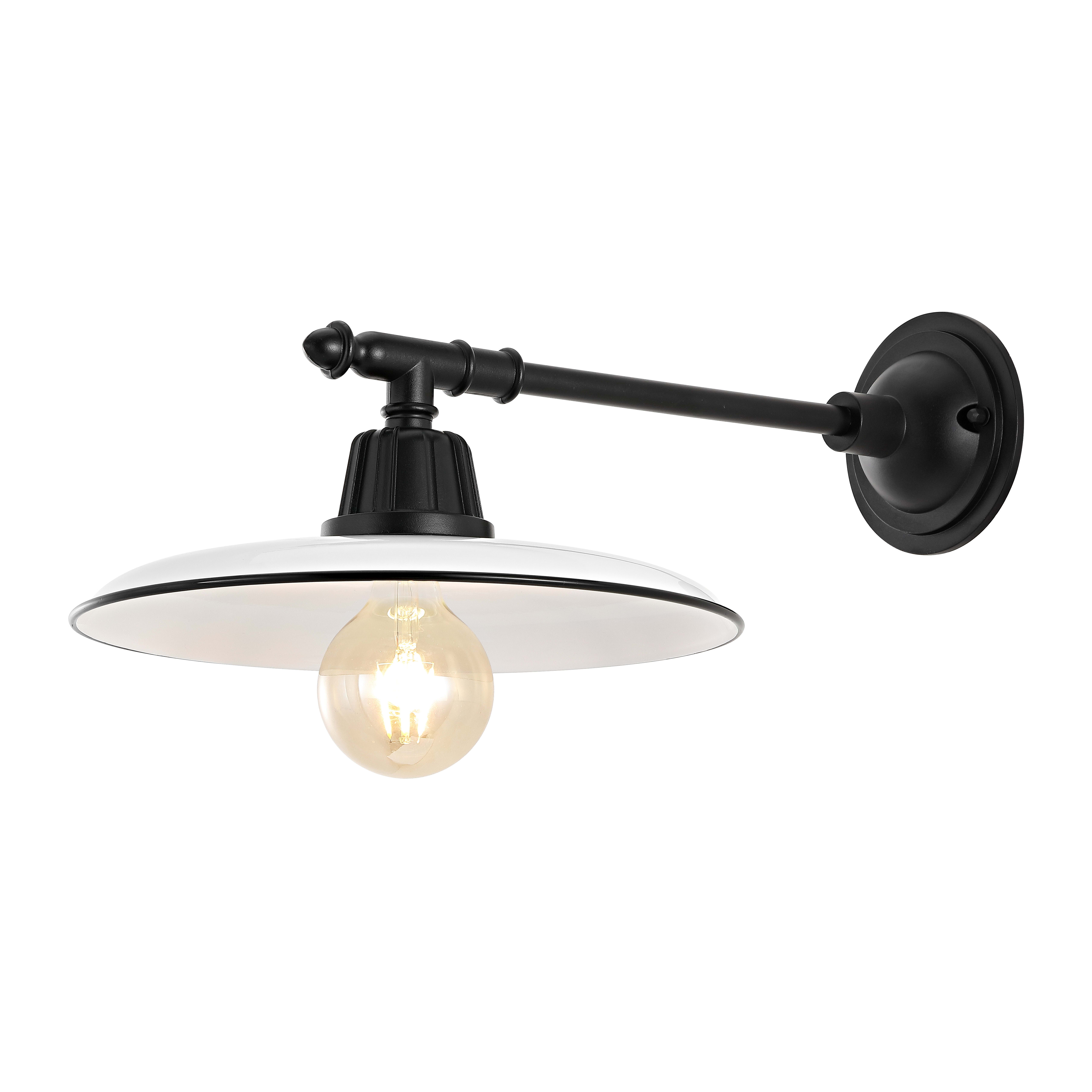 JONATHAN Y Lighting JYL7616A White / Black Bonner 10 JONATHAN Y Lighting JYL7616A White / Black Bonner 10