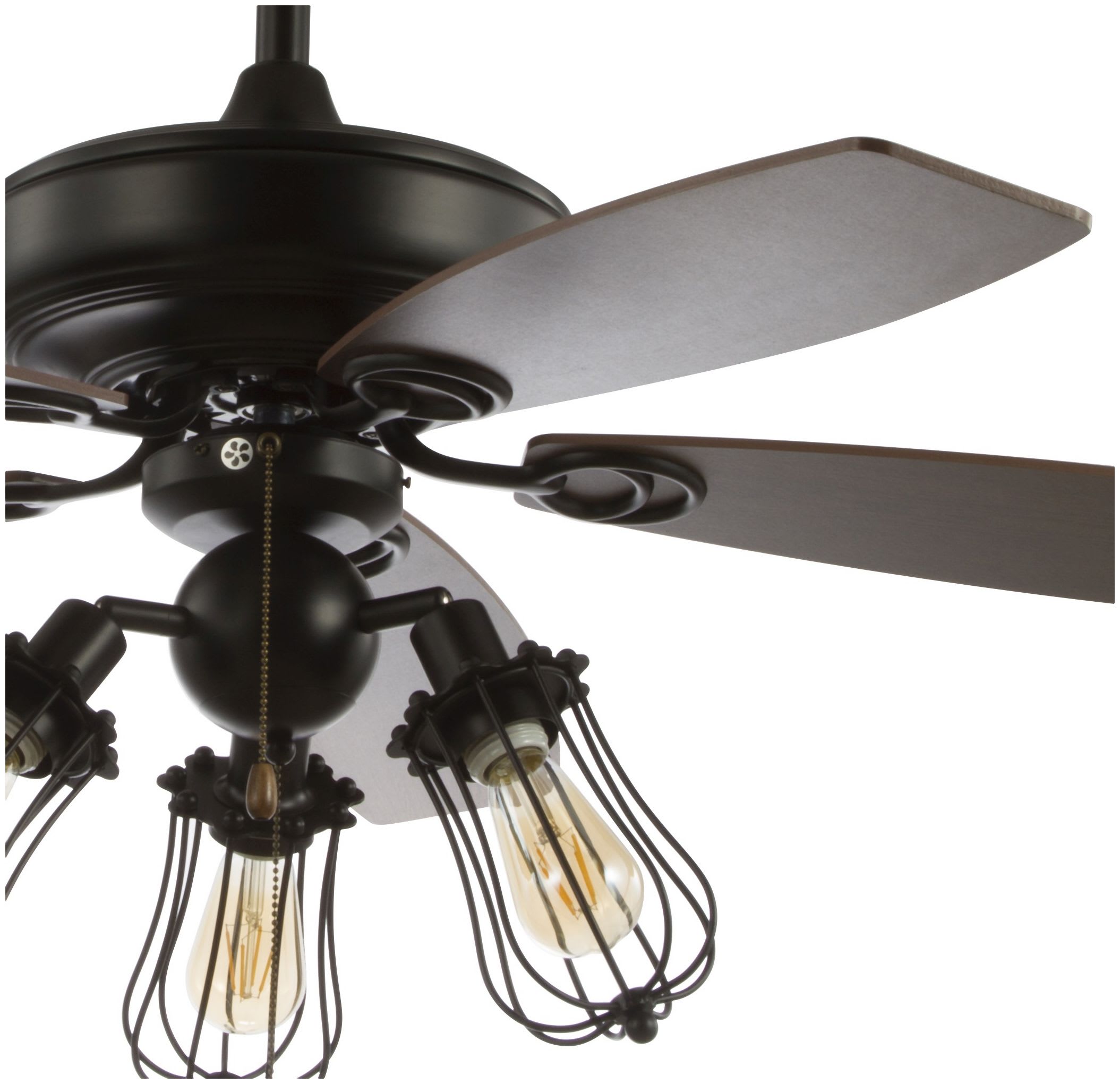 JONATHAN Y Lighting JYL9601A Black Lucas 52