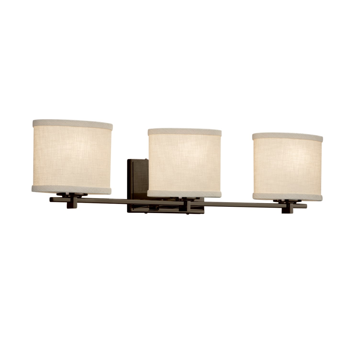 Justice Design Group FAB-8443-30-CREM-NCKL Brushed Nickel