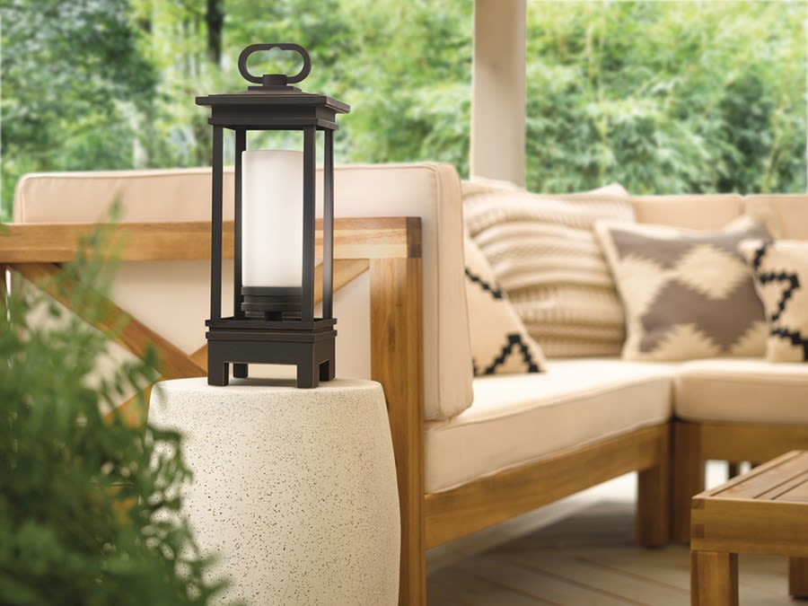 Kichler portable bluetooth led lantern cheap