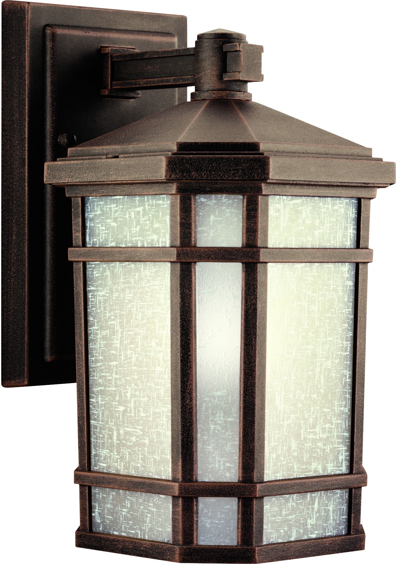 Kichler 9718pr Prairie Rock Cameron Collection 1 Light 11 Outdoor